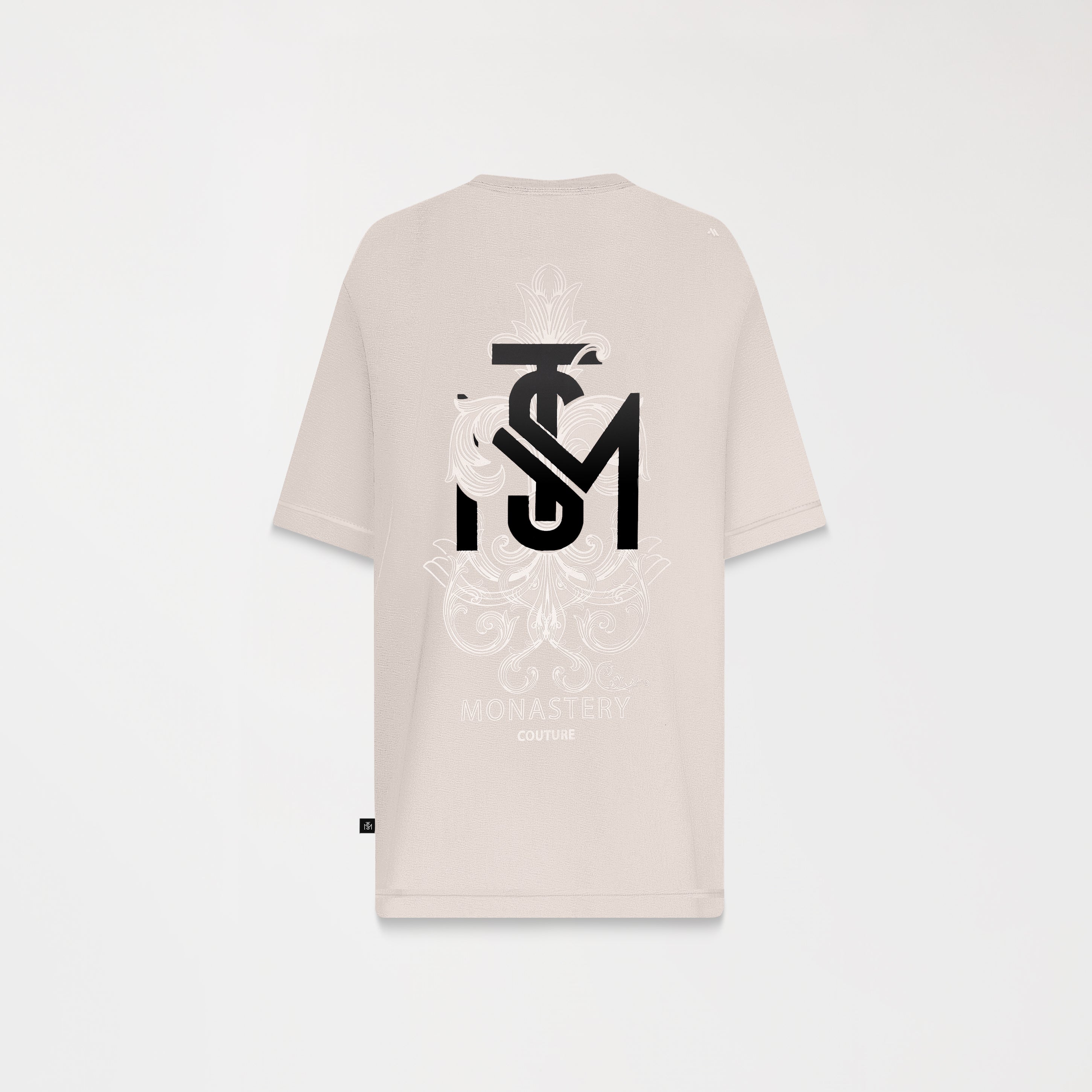 TEMPLUM T-SHIRT OVERSIZED MEN SIMPLY TAUPE