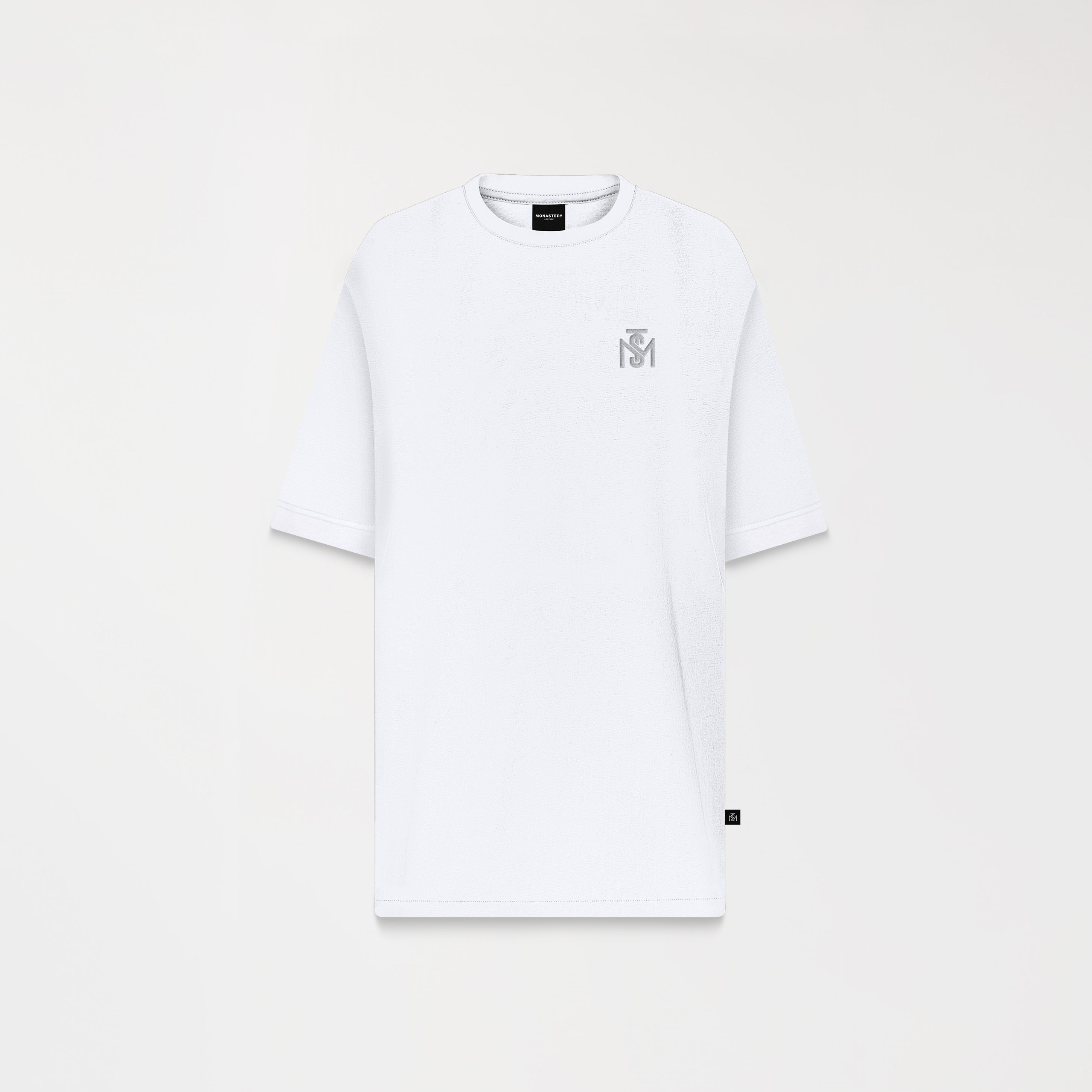 TEMPLUM T-SHIRT OVERSIZED MEN WHITE