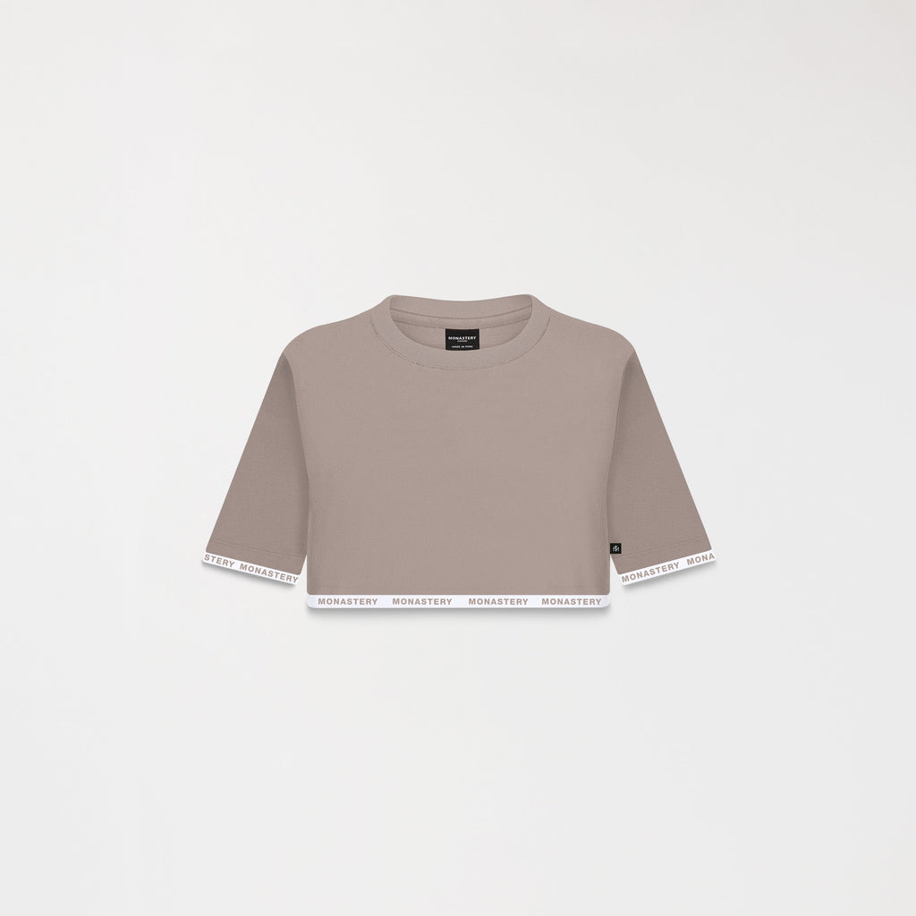 TIZOC CROP TOP WOMEN SIMPLY TAUPE