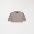 TIZOC CROP TOP WOMEN SIMPLY TAUPE