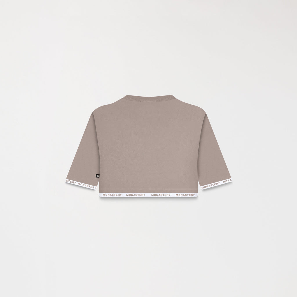 TIZOC CROP TOP WOMEN SIMPLY TAUPE