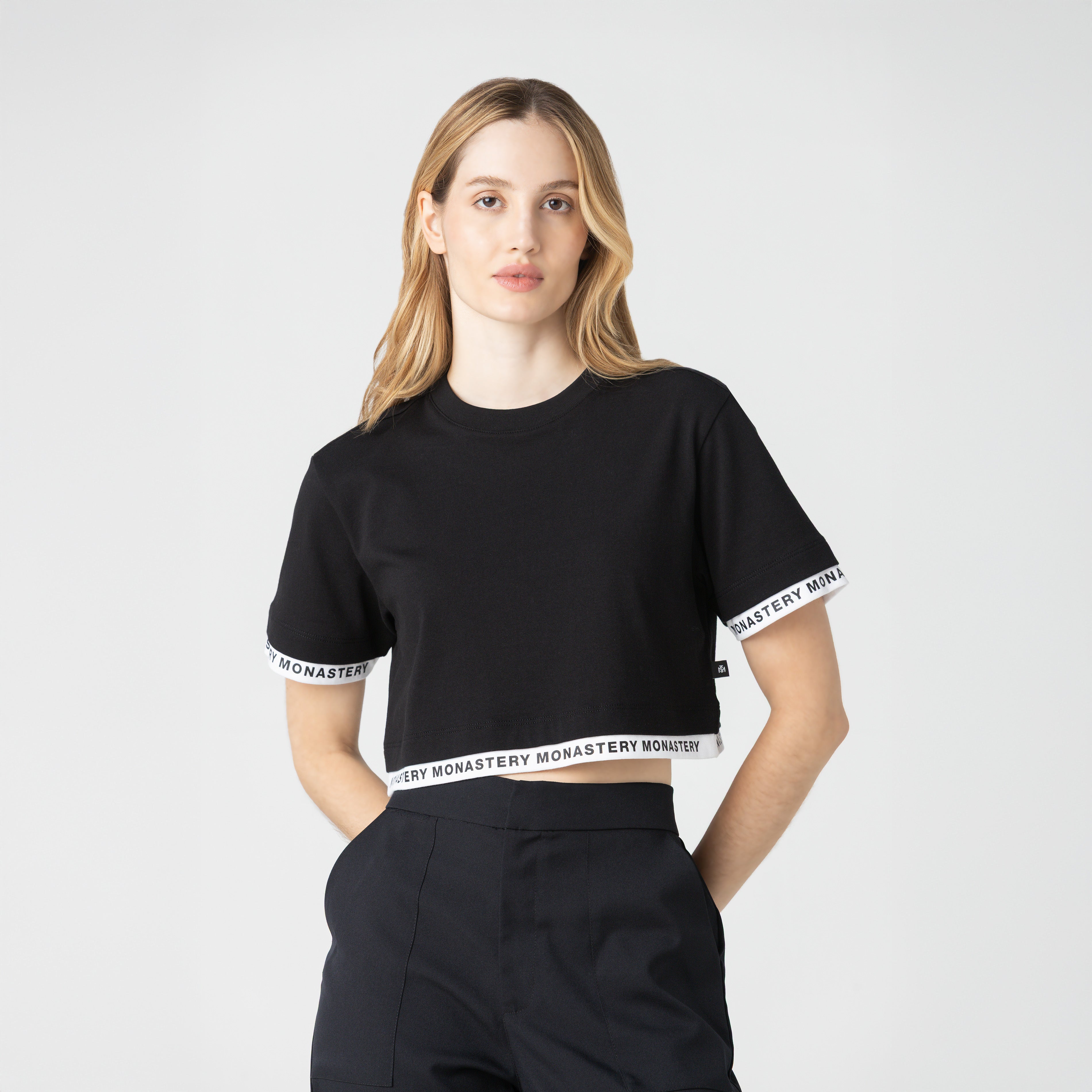 TIZOC CROP TOP WOMEN BLACK