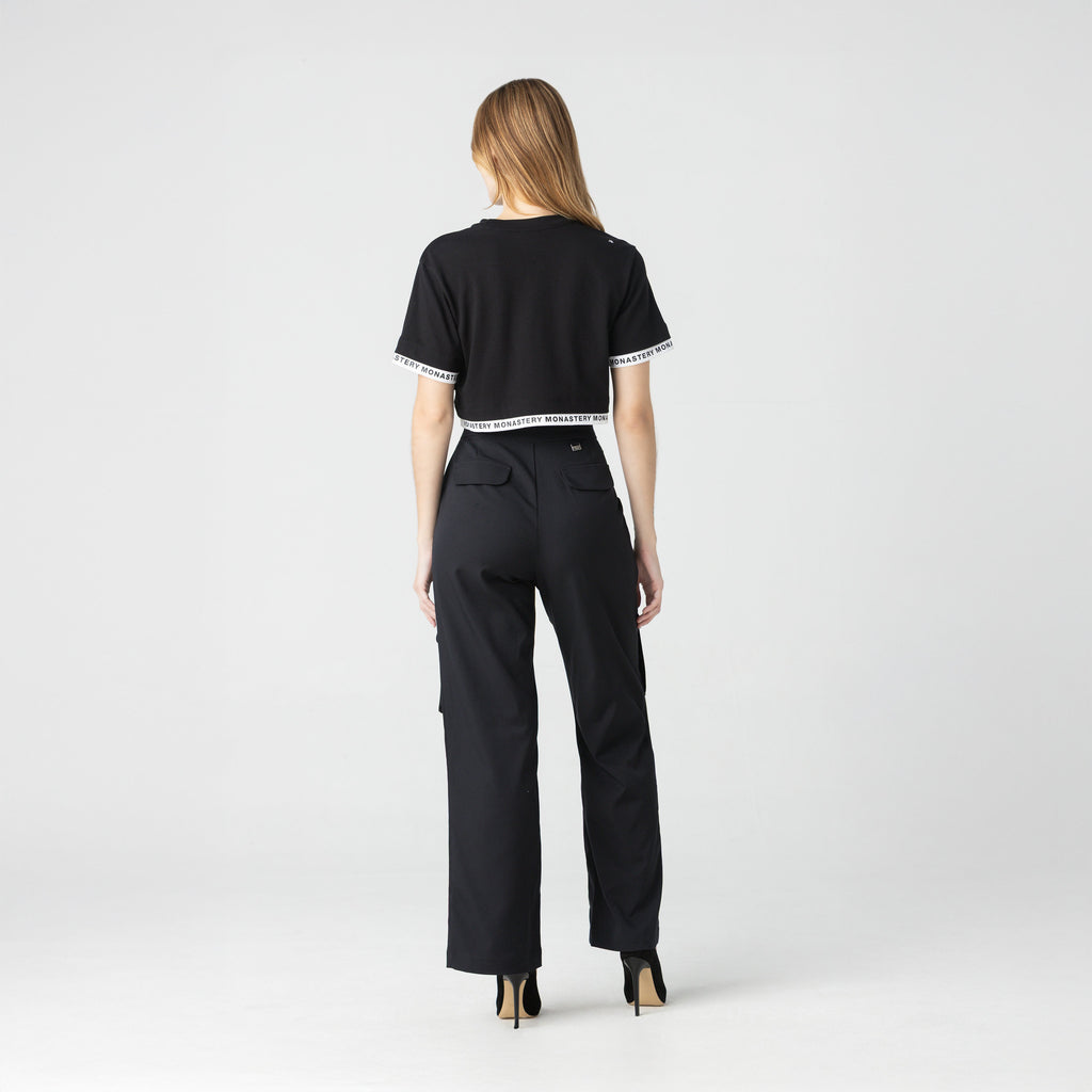 TIZOC CROP TOP WOMEN BLACK
