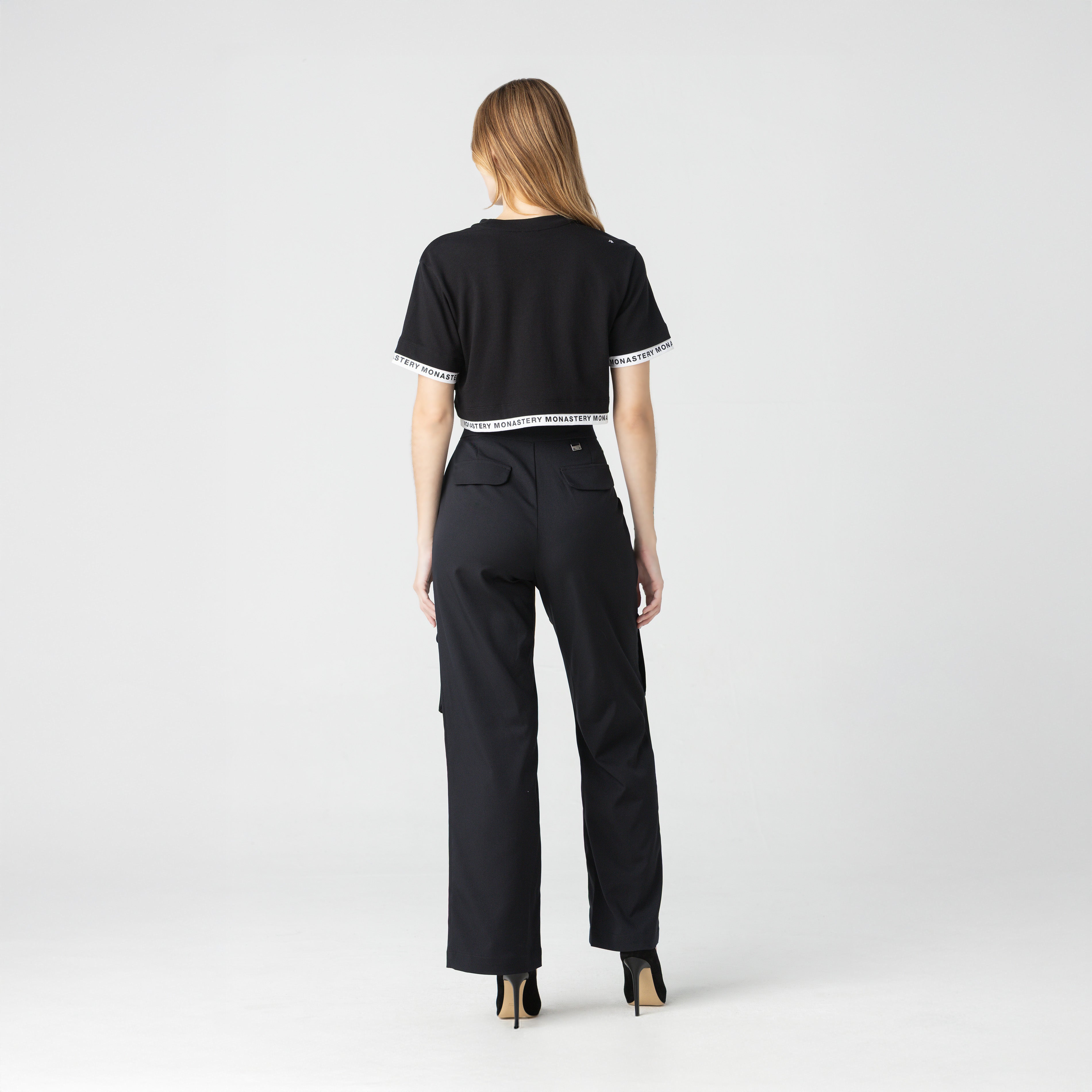 TIZOC CROP TOP WOMEN BLACK