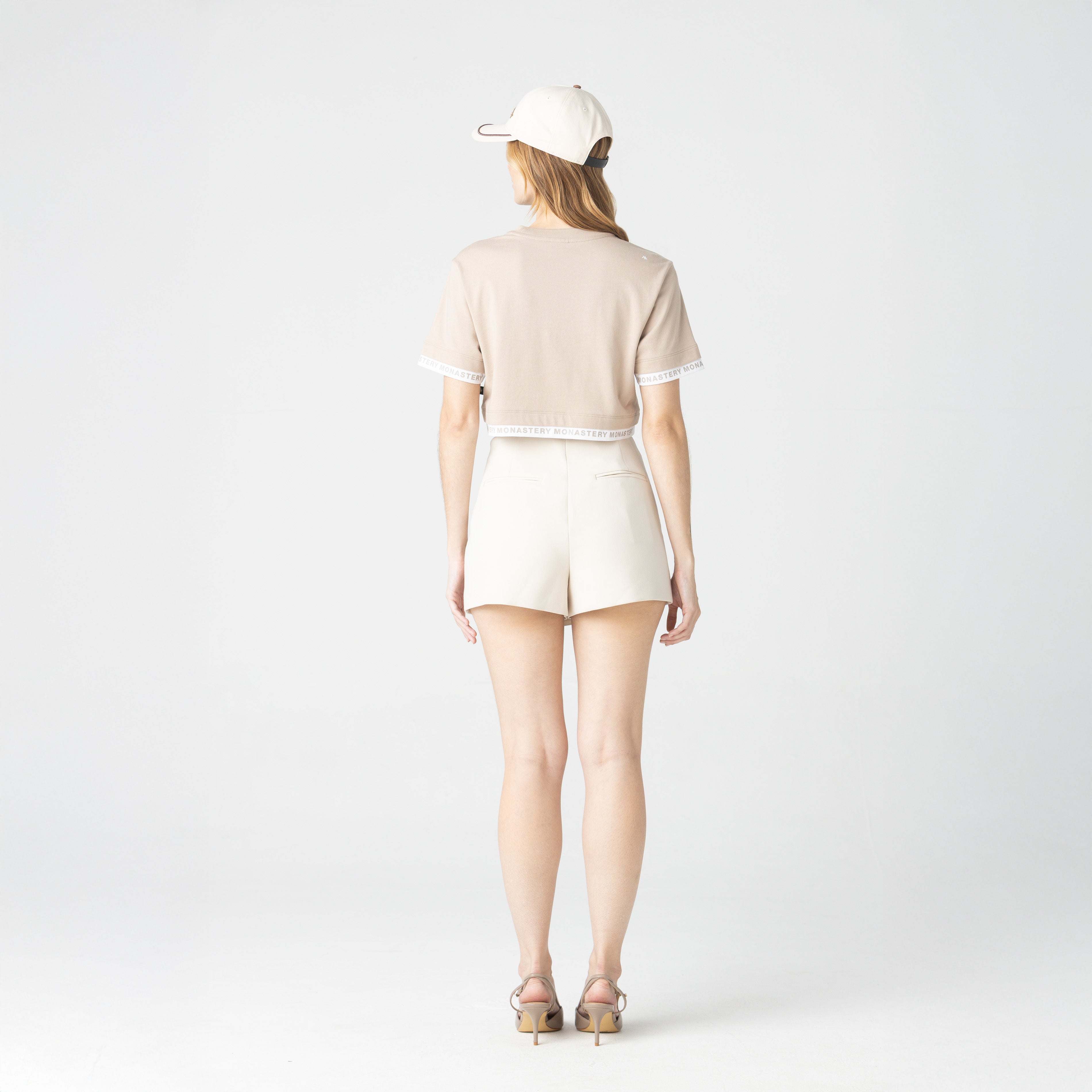 TIZOC CROP TOP WOMEN SIMPLY TAUPE