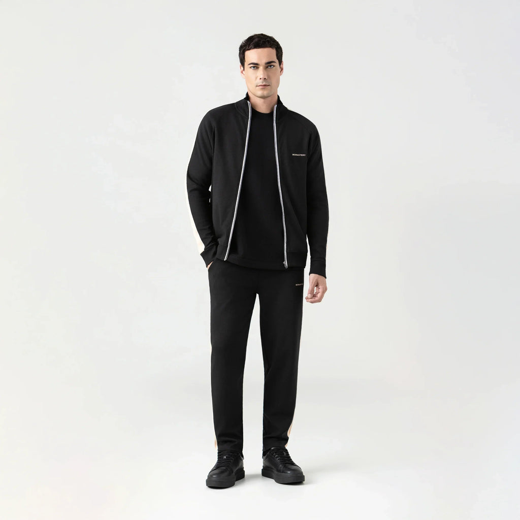 TORMAIN JOGGER MEN BLACK/ IRISH CREAM
