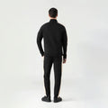 TORMAIN JACKET MEN BLACK/ IRISH CREAM