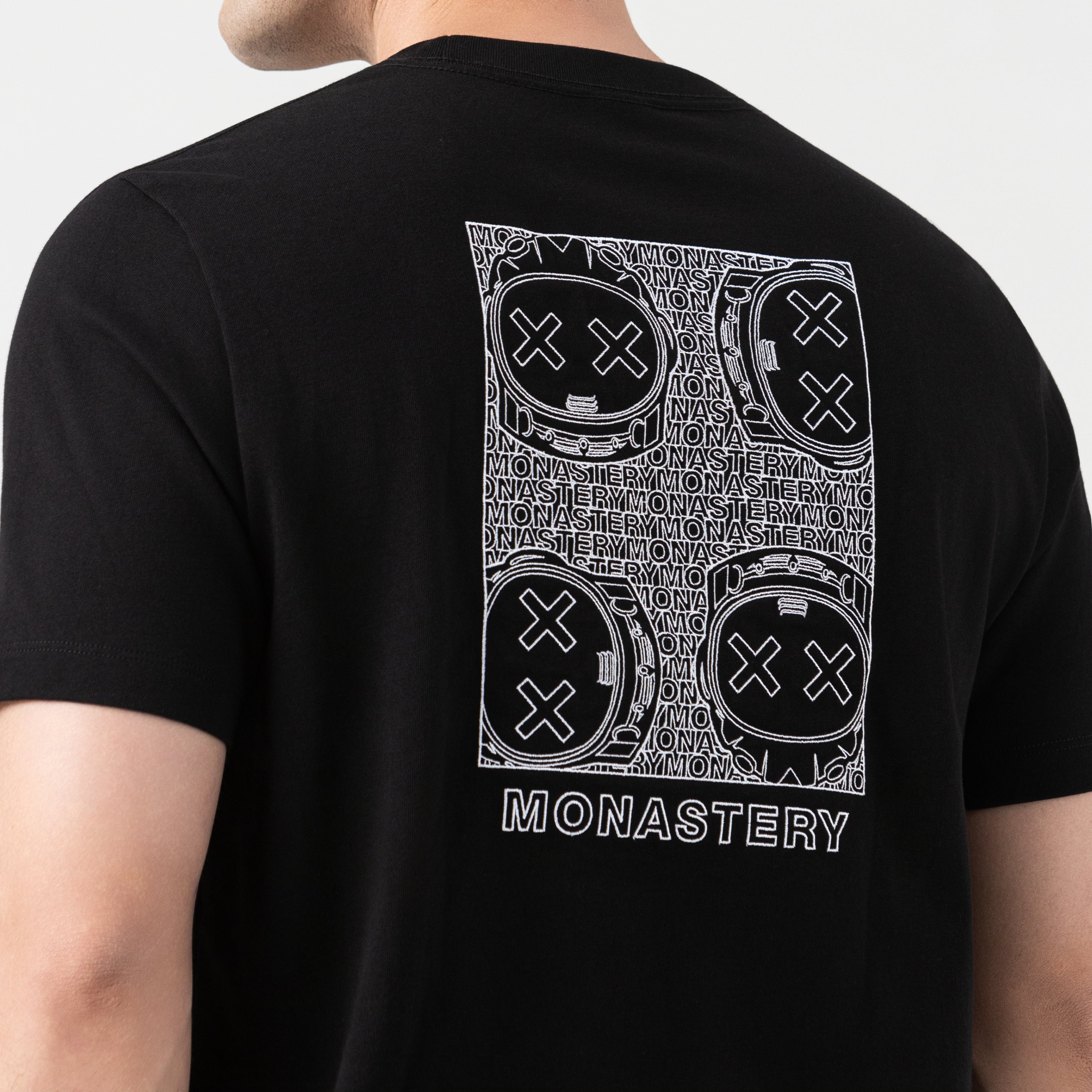 TROYA T-SHIRT MEN BLACK