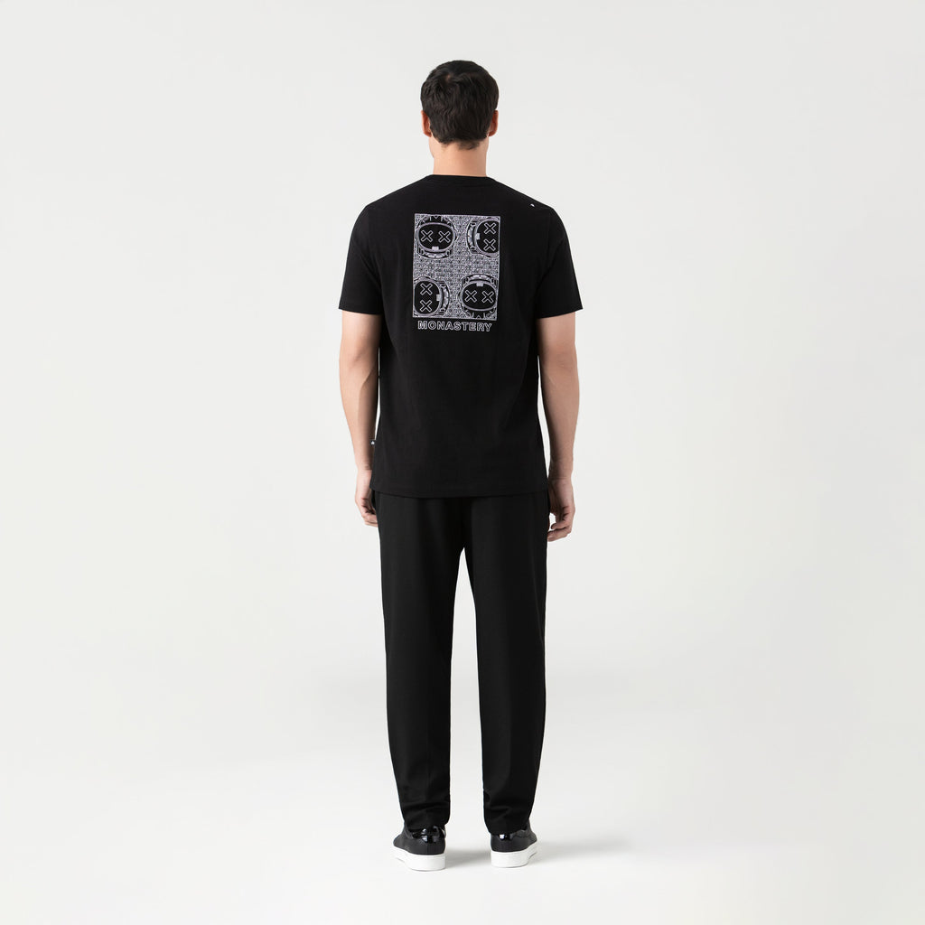 TROYA T-SHIRT MEN BLACK