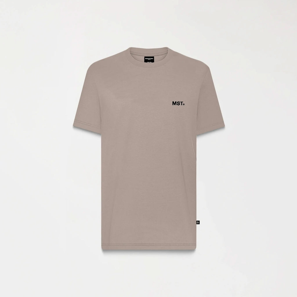 TWELVE 2 T-SHIRT MEN TAUPE GRAY