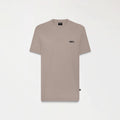 TWELVE 2 T-SHIRT MEN TAUPE GRAY