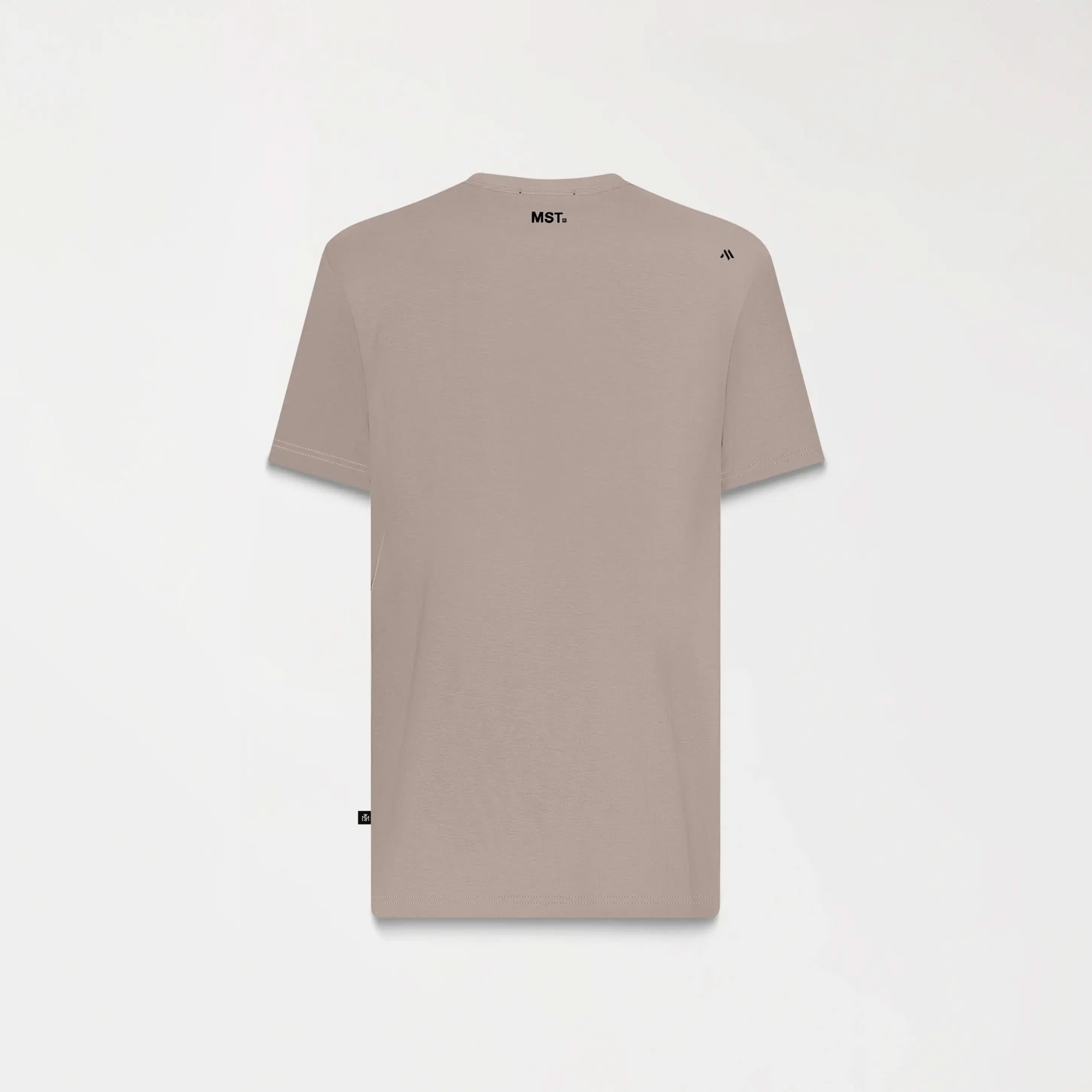 TWELVE 2 T-SHIRT MEN TAUPE GRAY