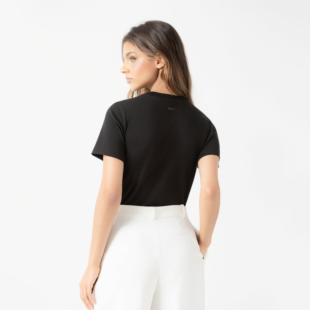 TYYRA T-SHIRT WOMEN BLACK