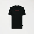 VALENCIA RED T-SHIRT MEN BLACK