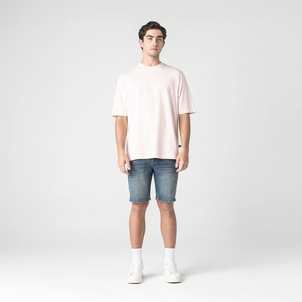 VENERATUS T-SHIRT OVERSIZED MEN ROSE QUARTZ