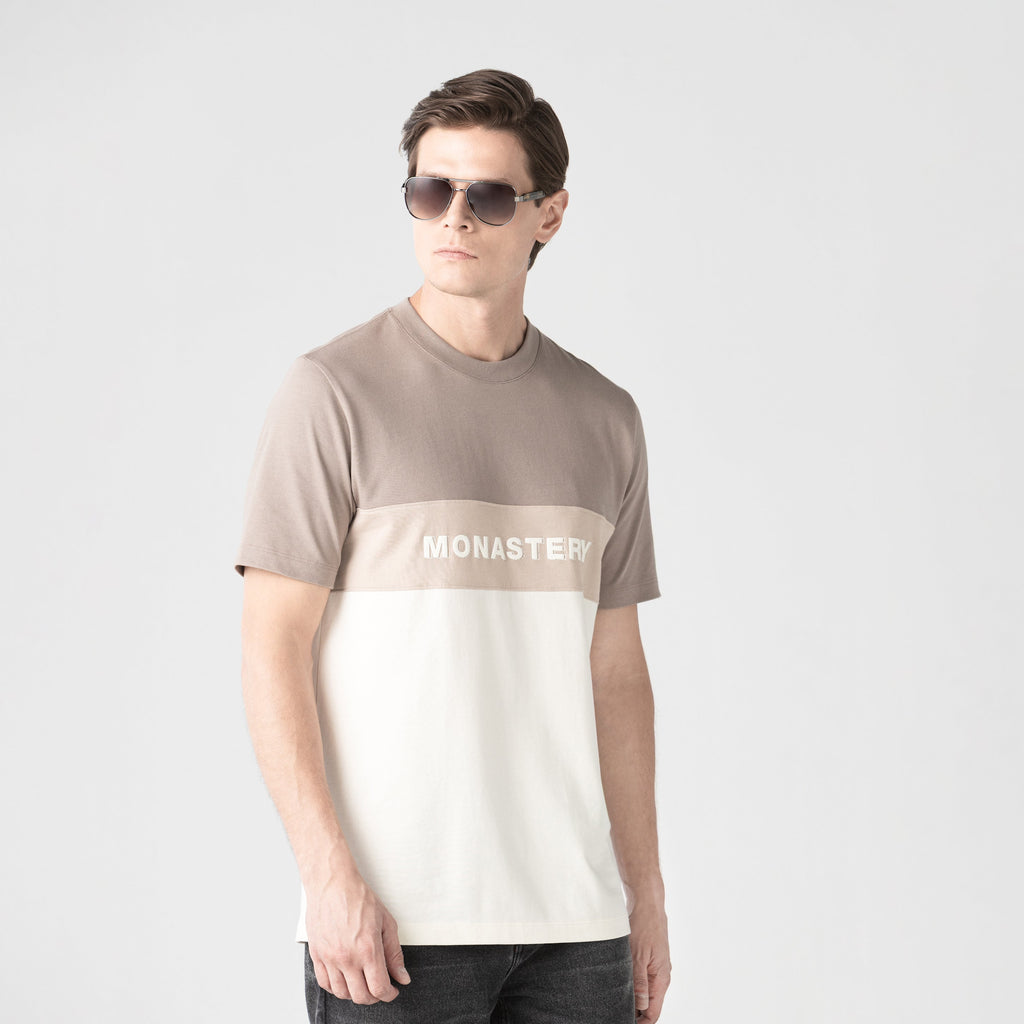 VICTRIX T-SHIRT MEN EGRET