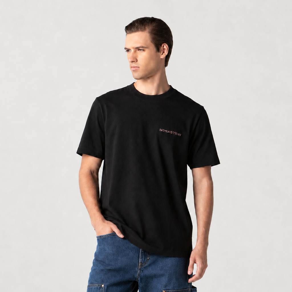 VIERSTURS T-SHIRT MEN BLACK