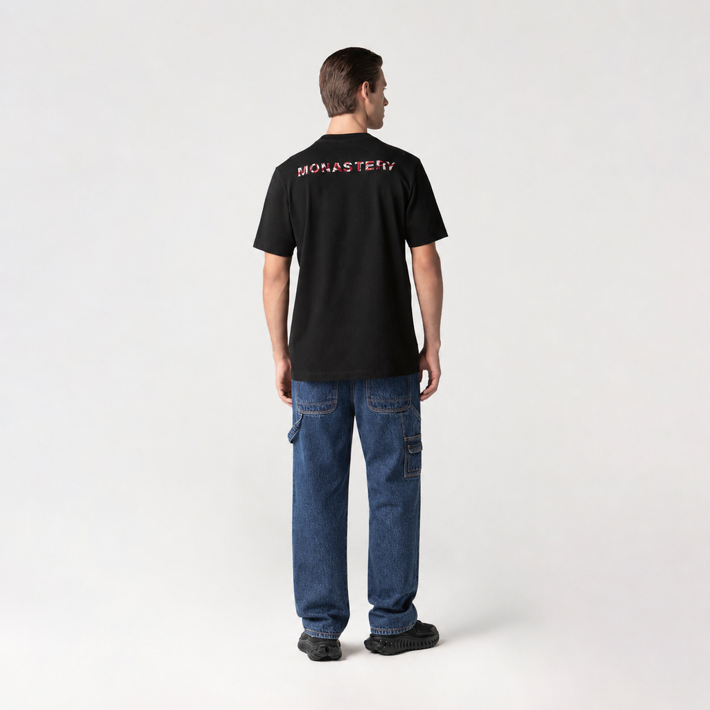 VIERSTURS T-SHIRT MEN BLACK