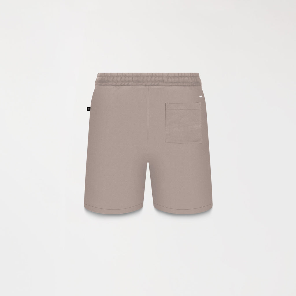 VIKRANT BURDA SHORT MEN TAUPE GRAY