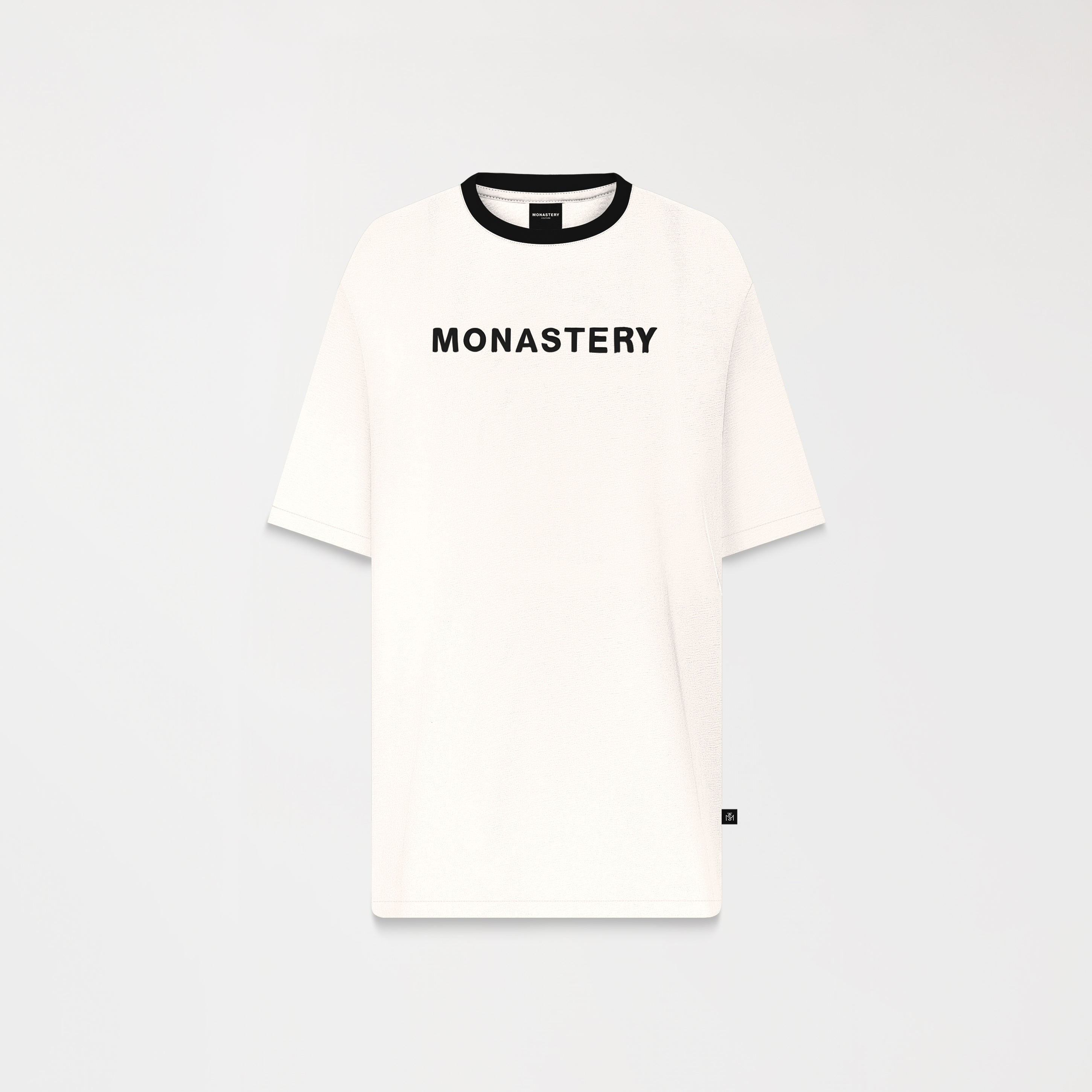 WARMBLOOD T-SHIRT OVERSIZED MEN WHITE ASPARAGUS