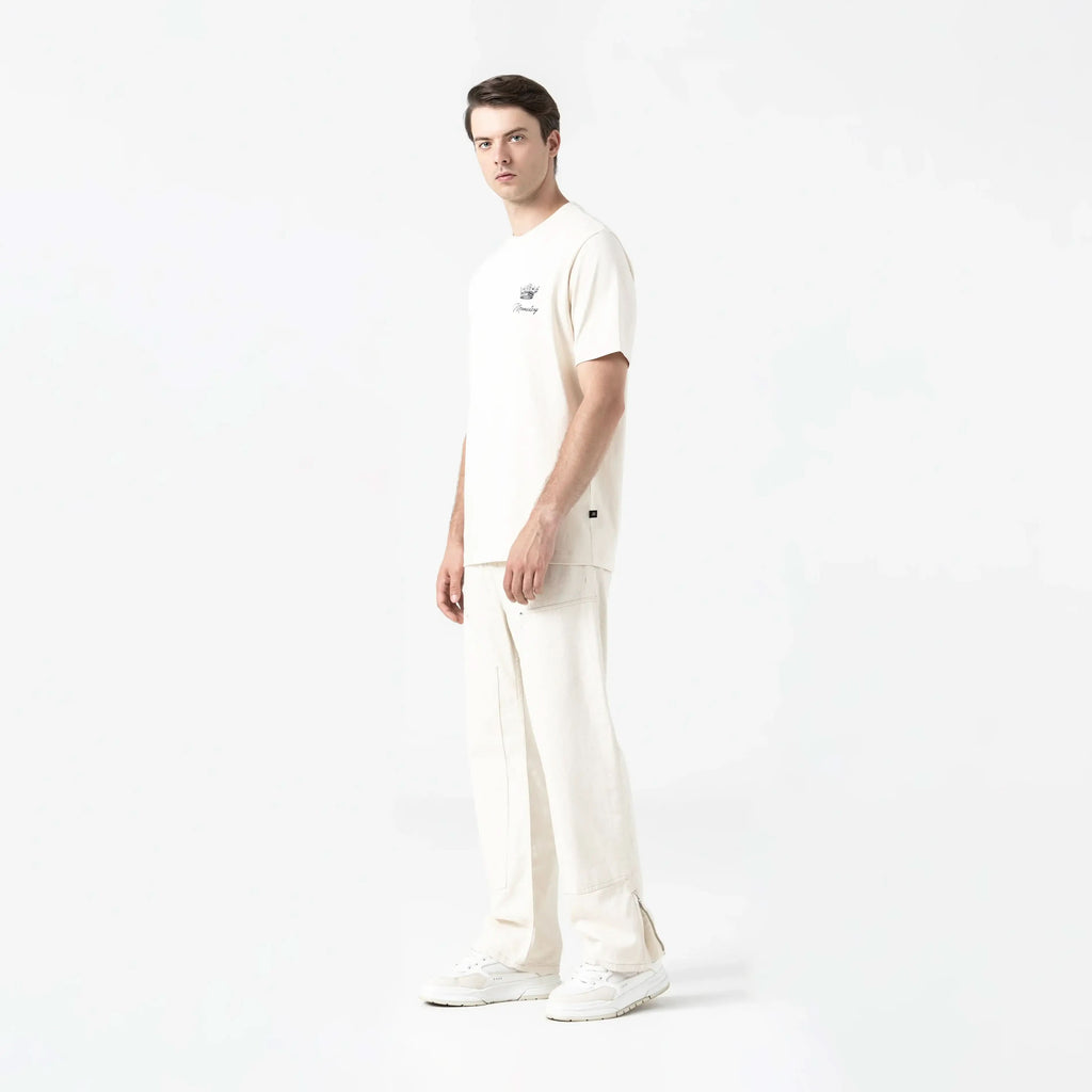 WARSEL T-SHIRT MEN WHITECAP GRAY
