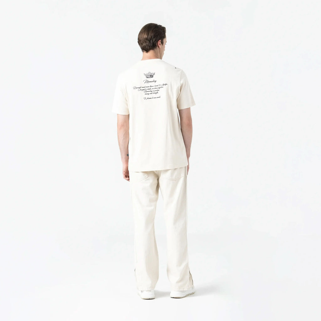 WARSEL T-SHIRT MEN WHITECAP GRAY