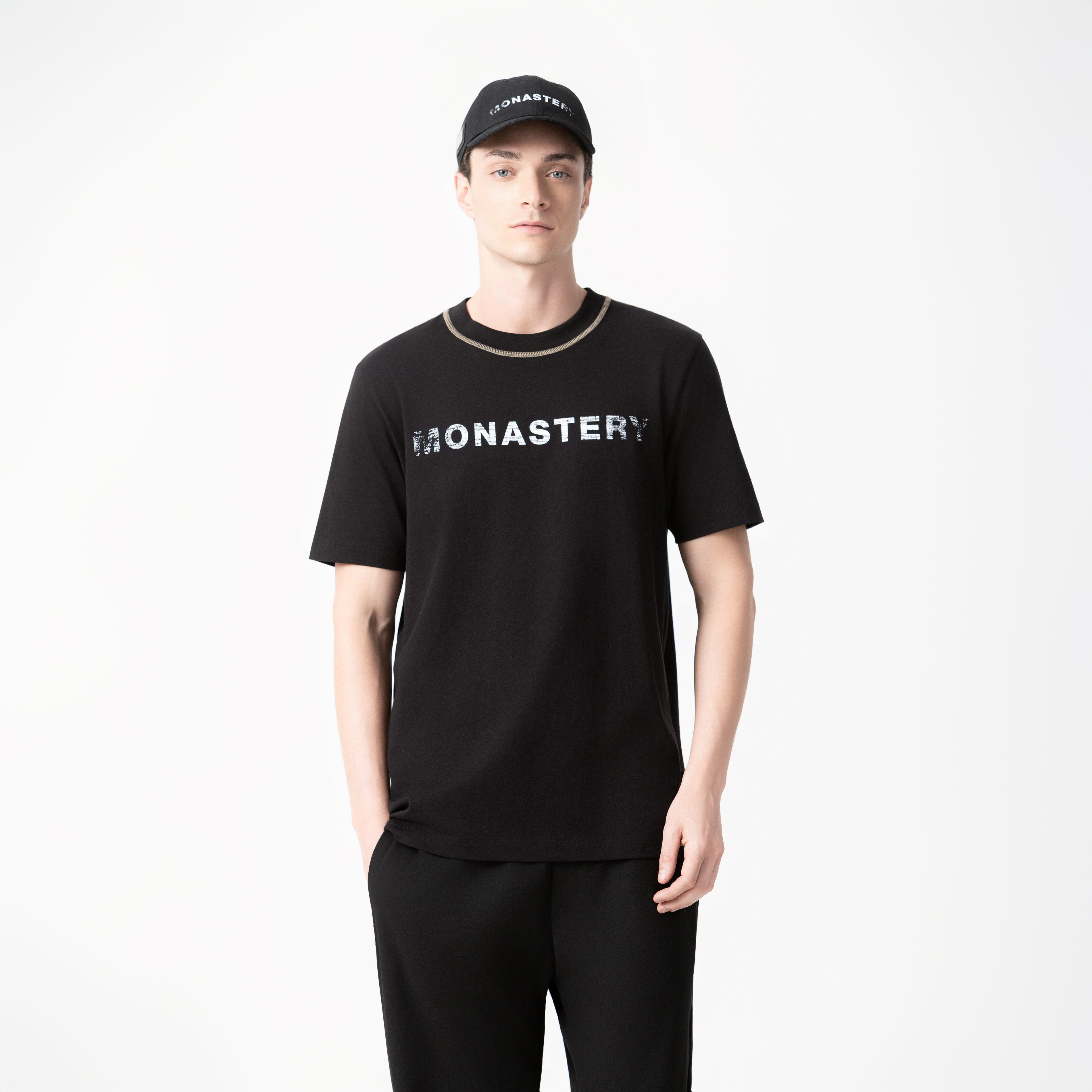 WESLEY T-SHIRT MEN BLACK