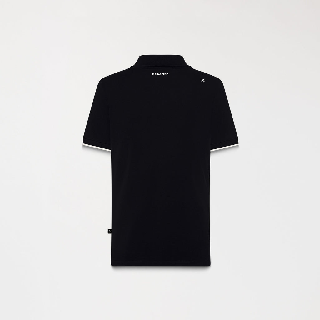 WHEELER POLO MEN BLACK