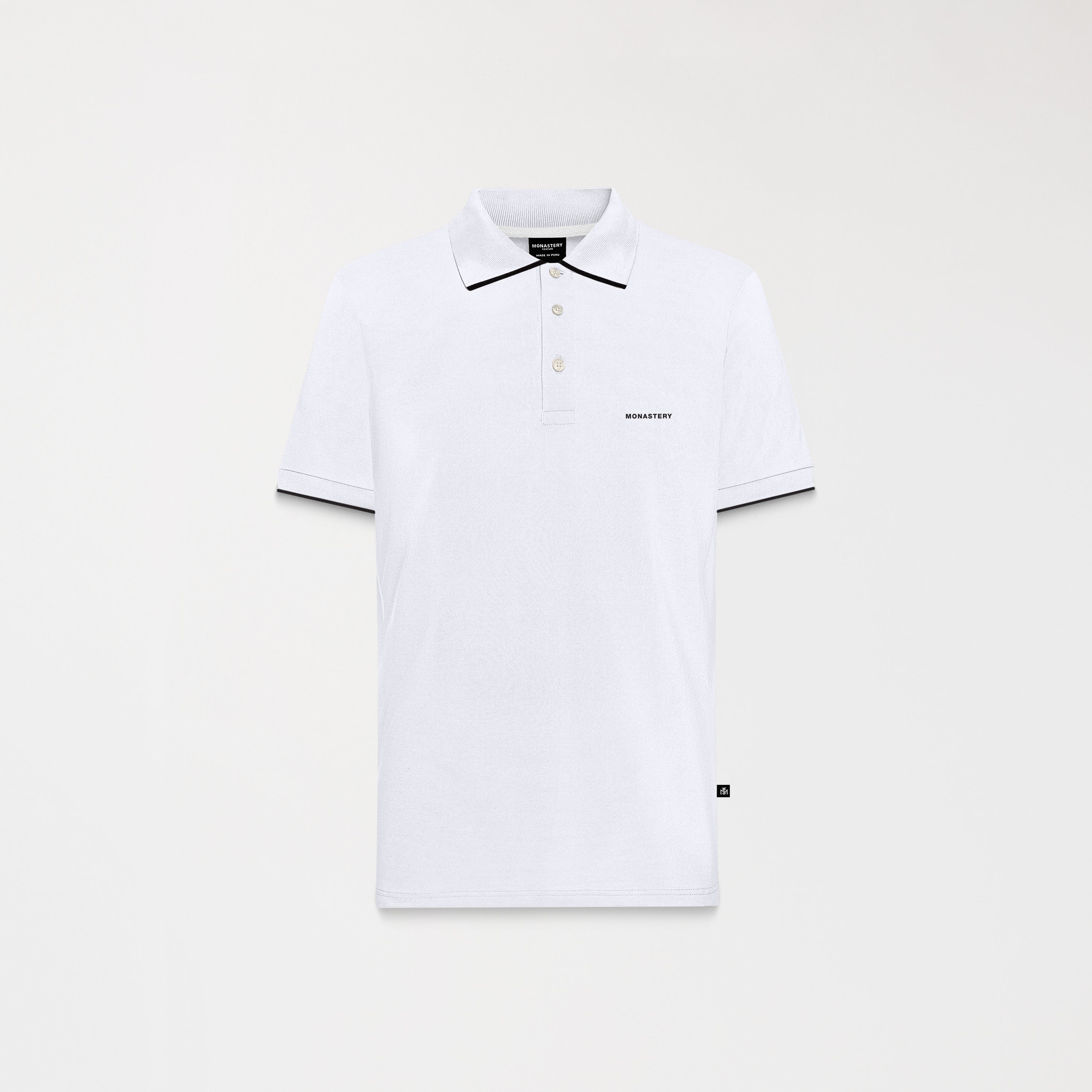 WHEELER POLO MEN WHITE