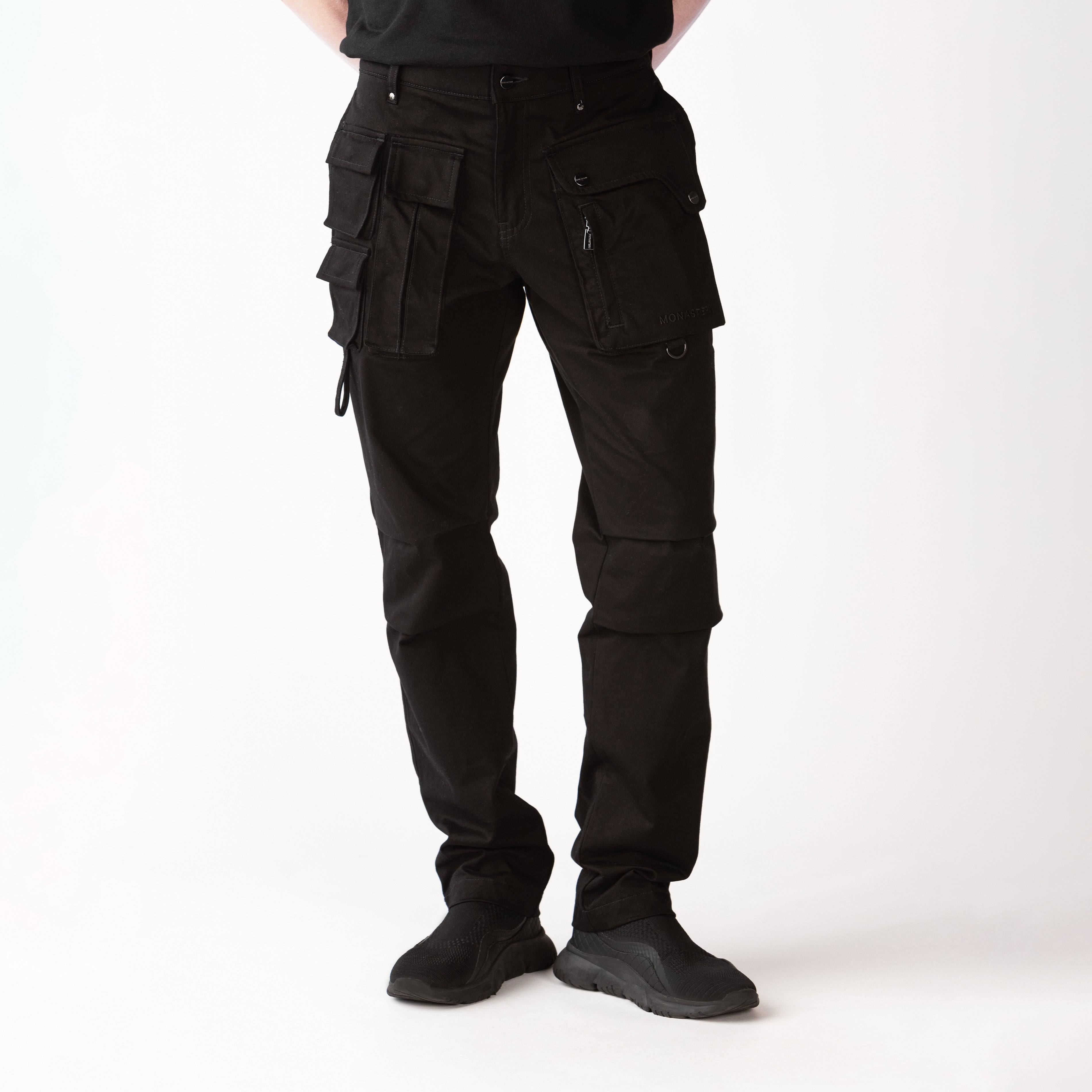 WHITMORE PANT CARGO MEN BLACK 34