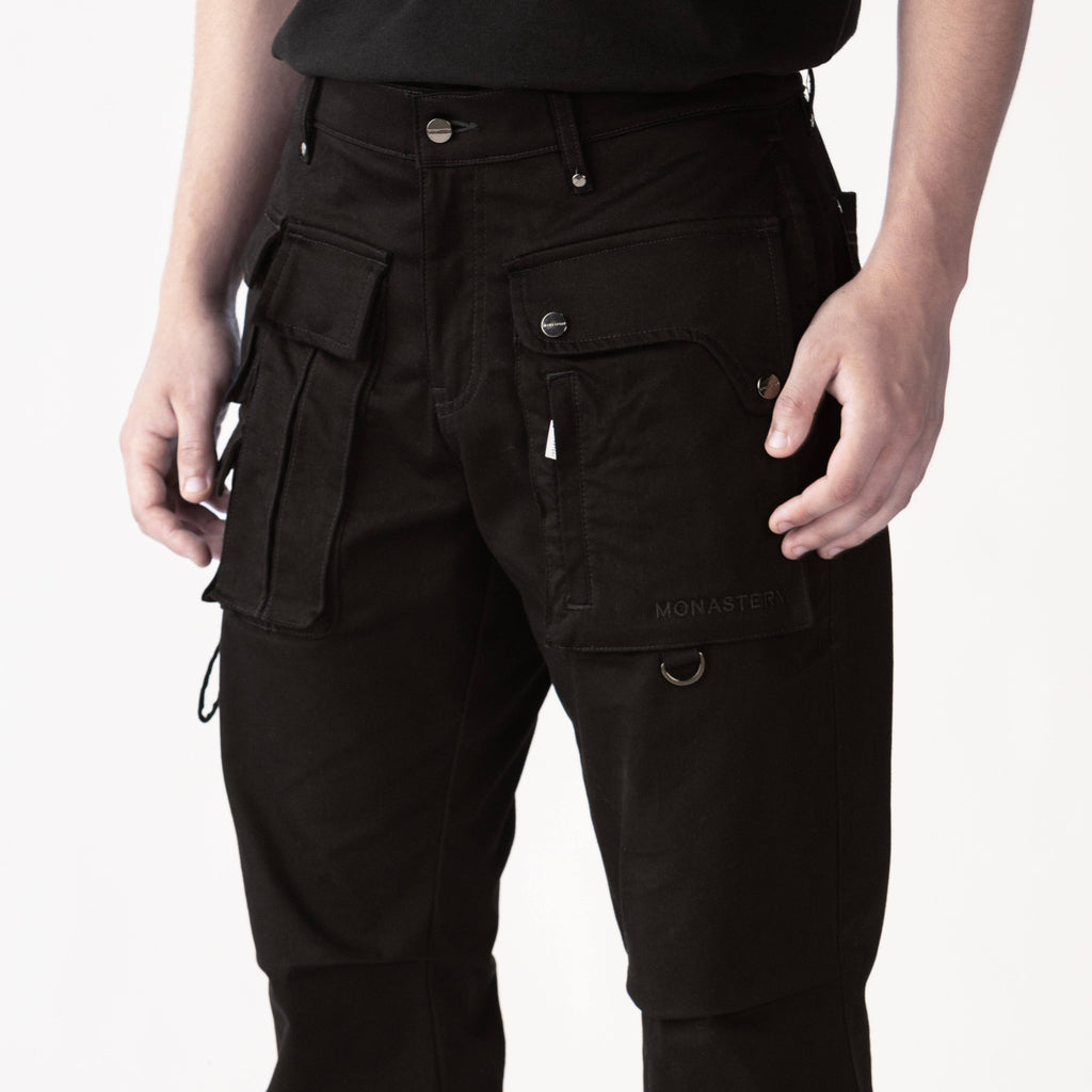 WHITMORE PANT CARGO MEN BLACK 34