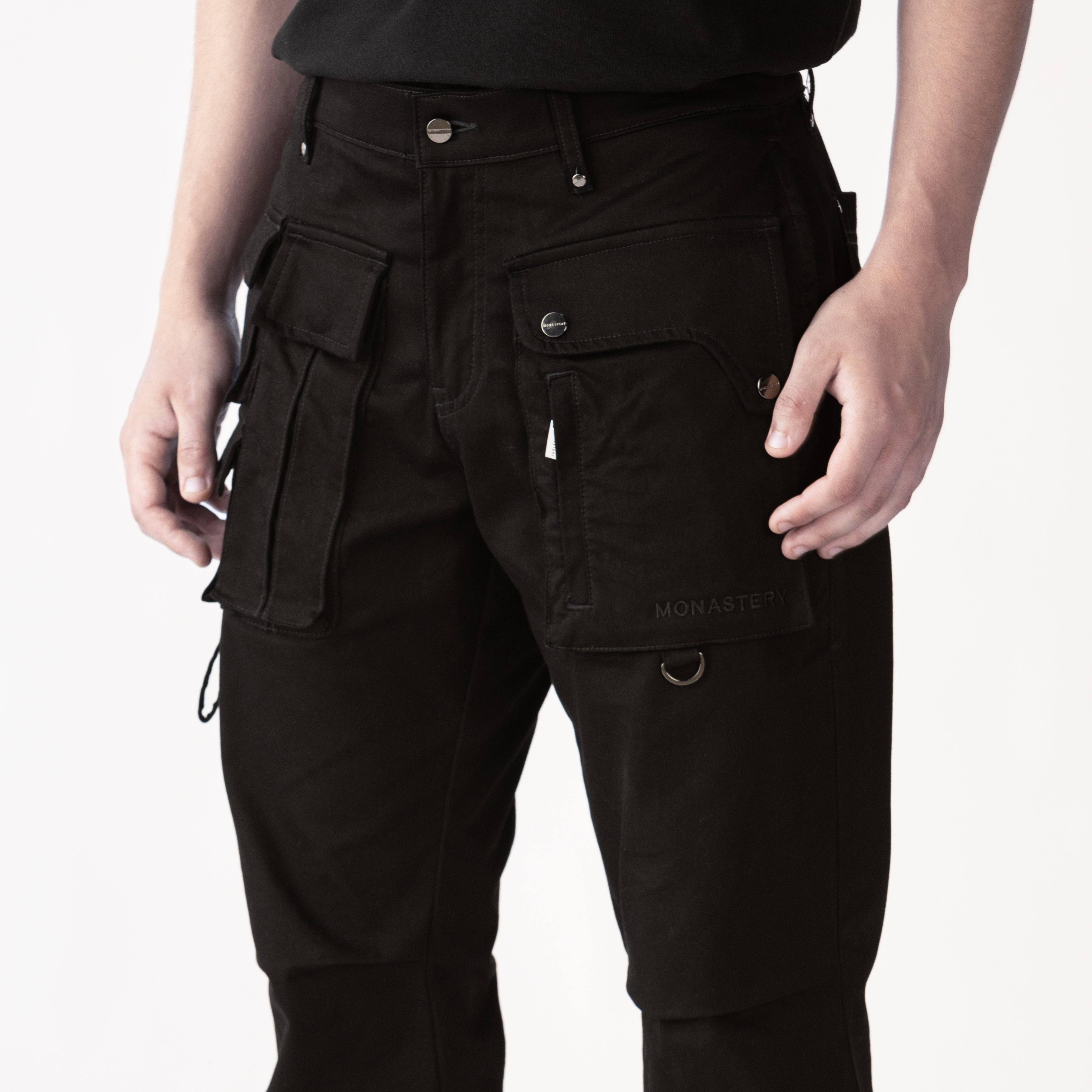 WHITMORE PANT CARGO MEN BLACK 34
