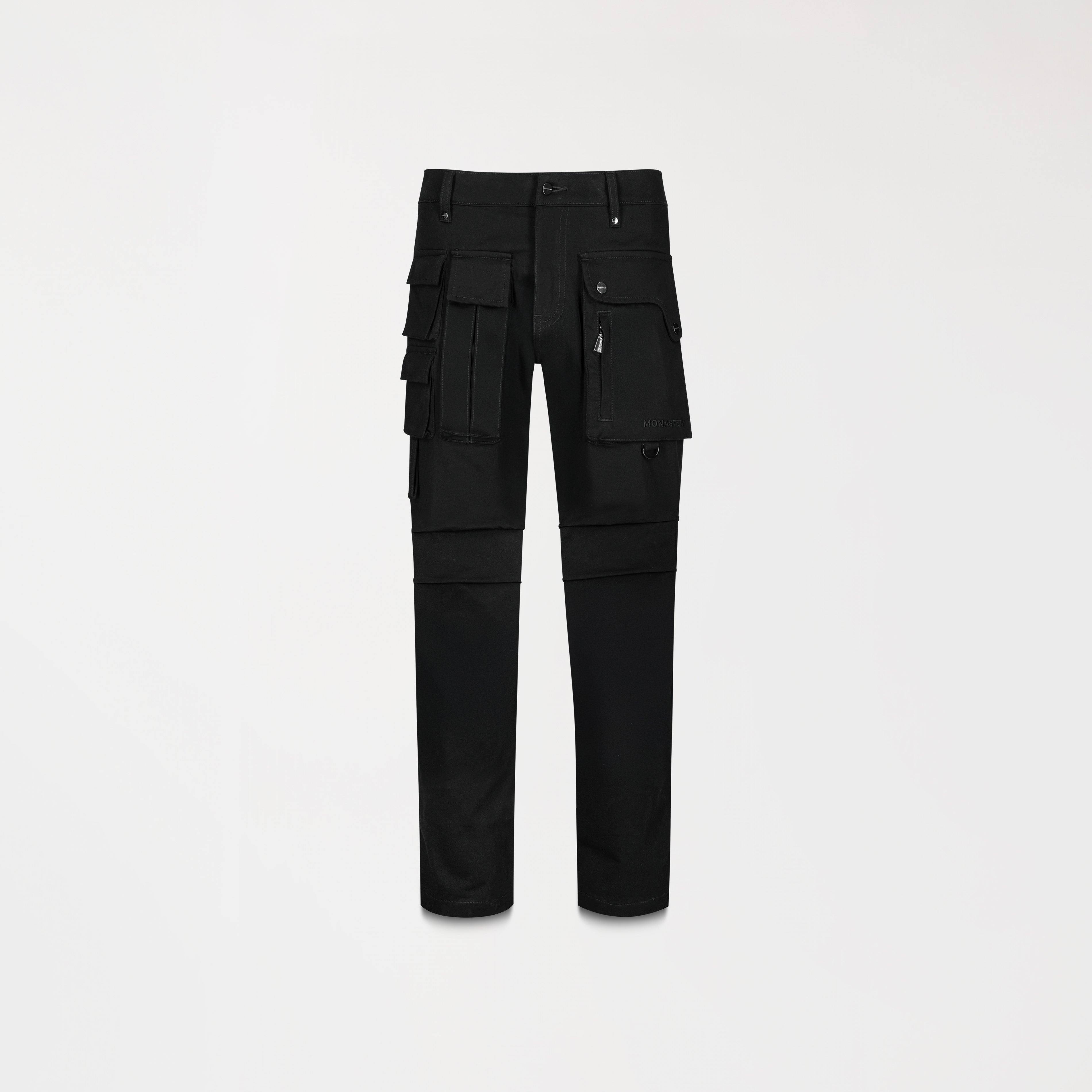 WHITMORE PANT CARGO MEN BLACK 34