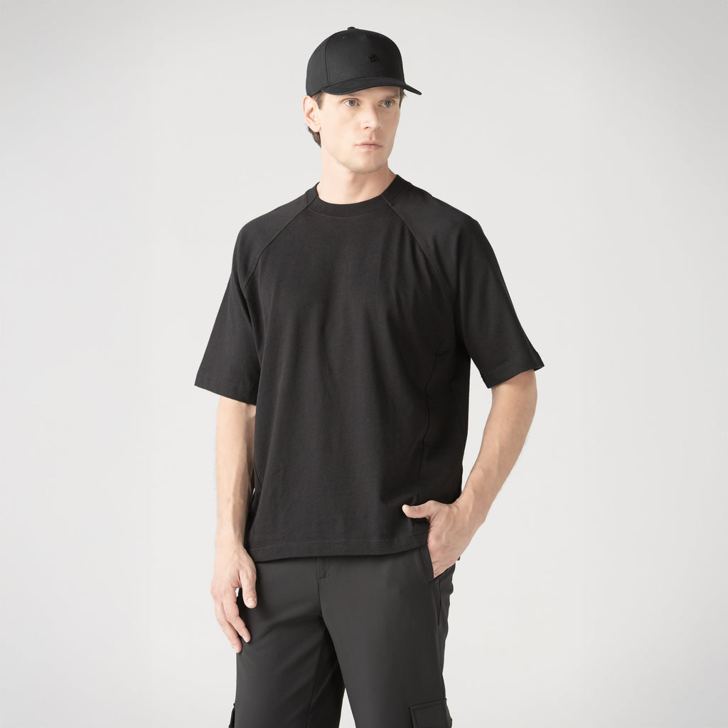 XANTIS T-SHIRT OVERSIZED MEN BLACK