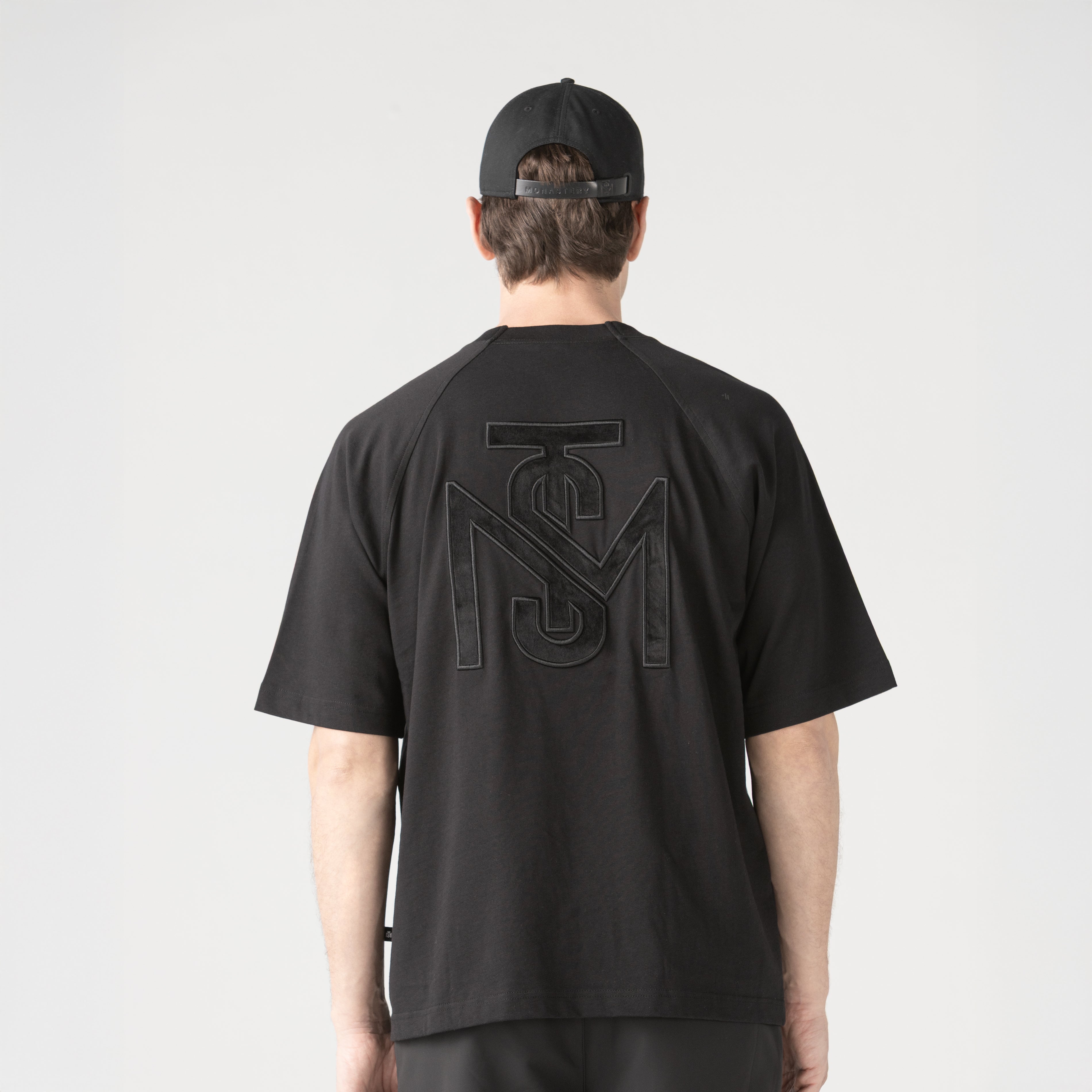 XANTIS T-SHIRT OVERSIZED MEN BLACK