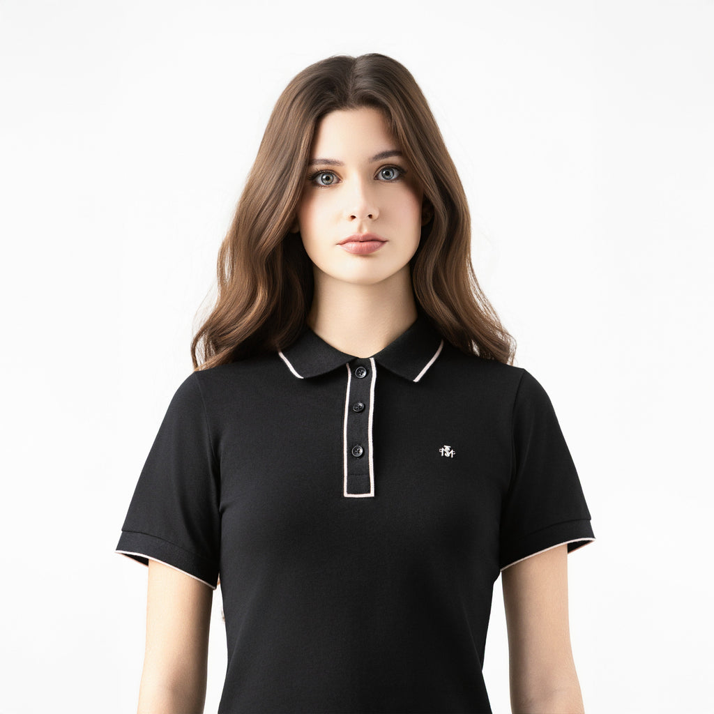 YONCE POLO WOMEN BLACK