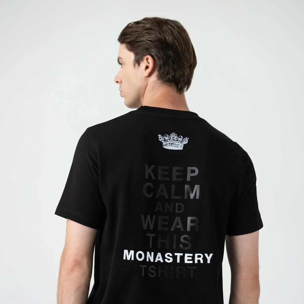 ZHOMIN T-SHIRT MEN BLACK