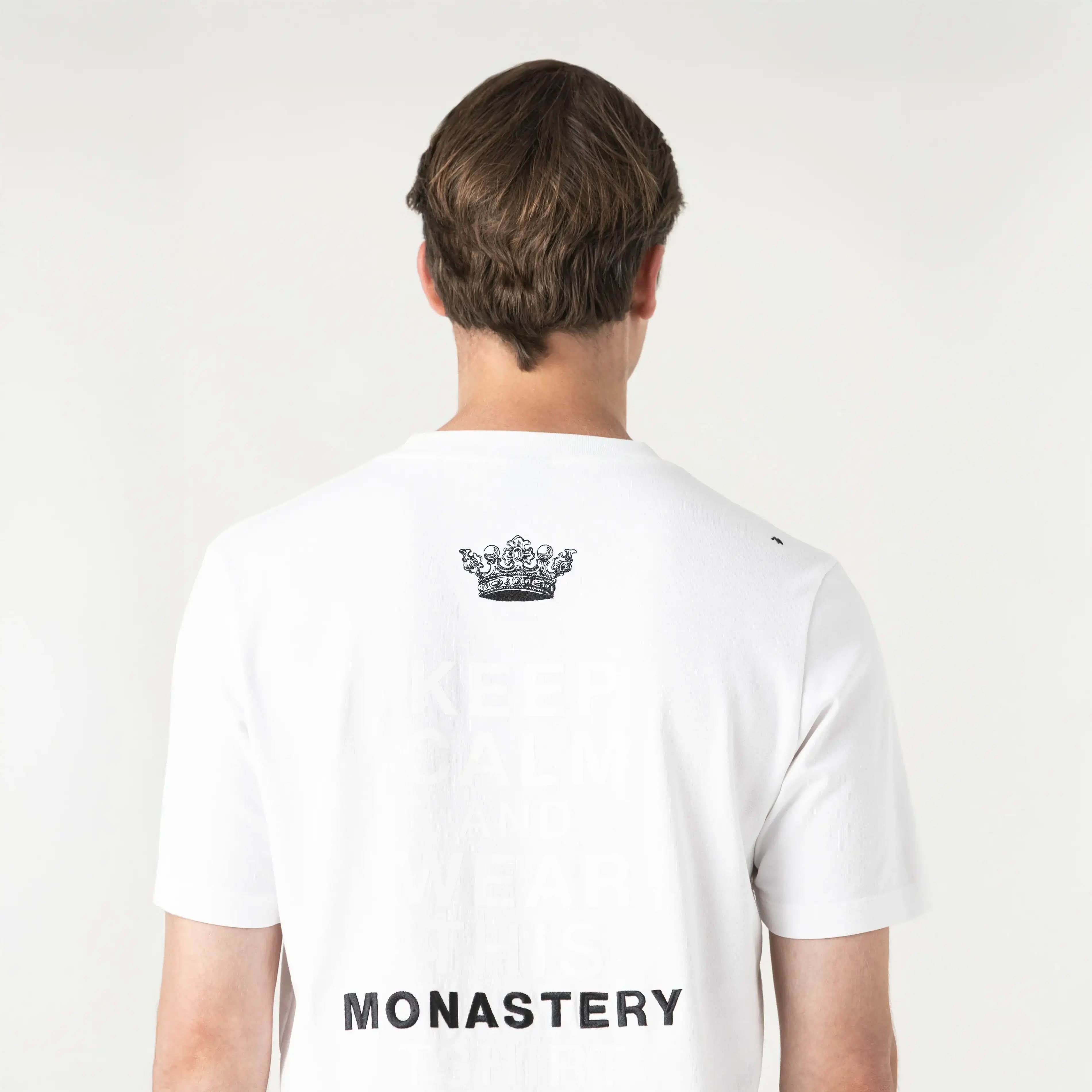 ZHOMIN T-SHIRT MEN WHITE