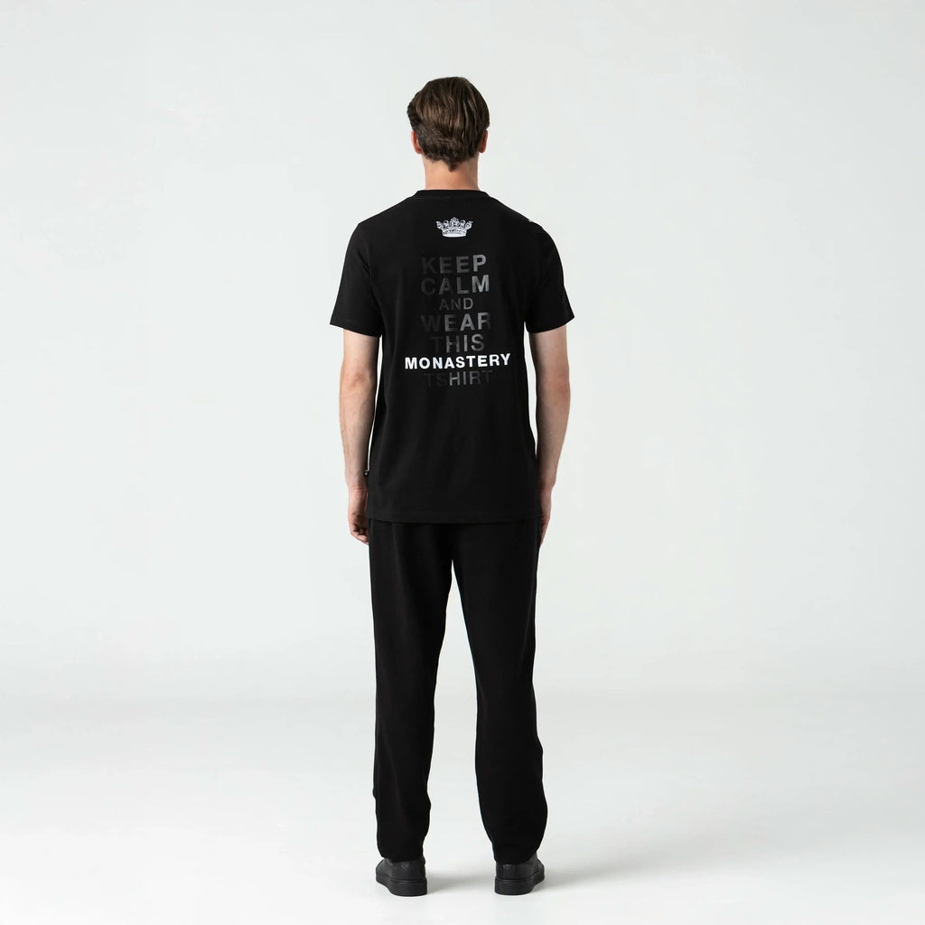 ZHOMIN T-SHIRT MEN BLACK