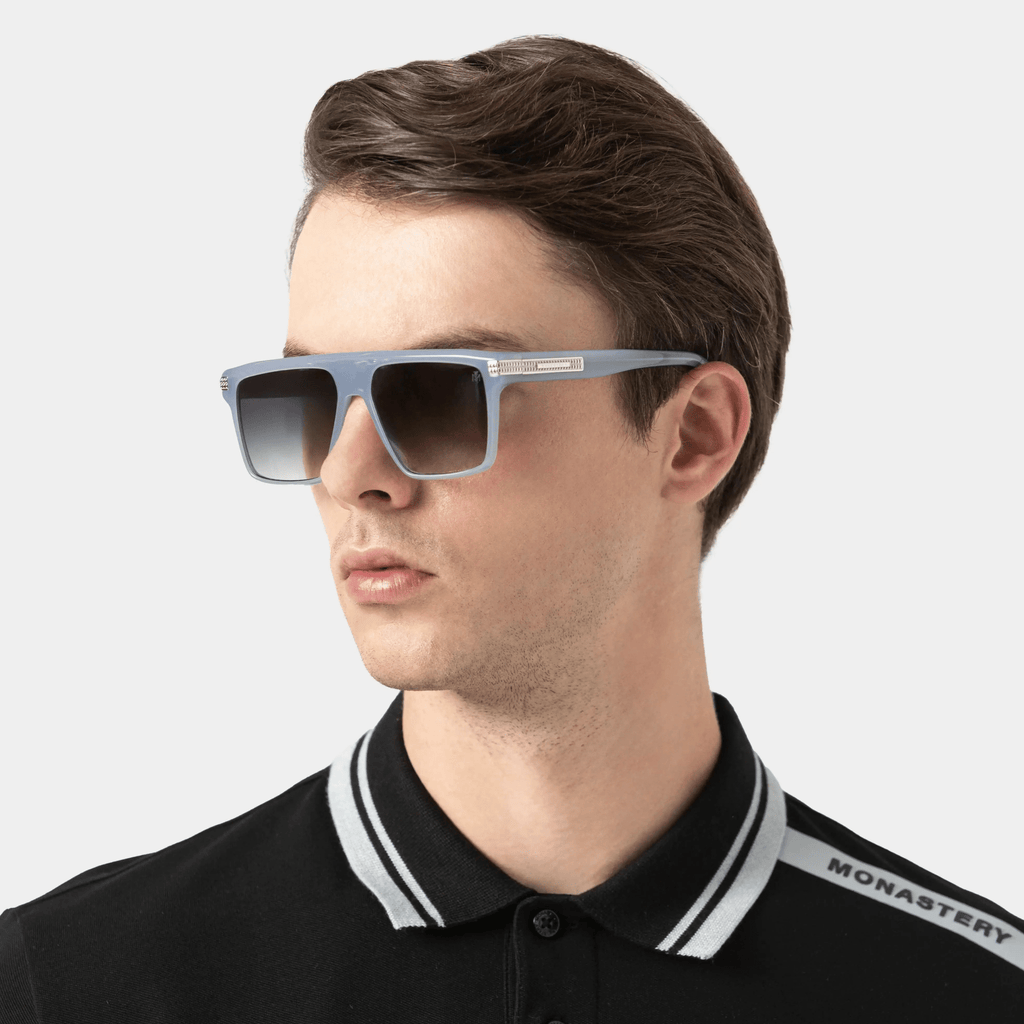 ADUR BLUE SHINY SILVER GRADIENT GREY - Monastery | Tienda Oficial Colombia