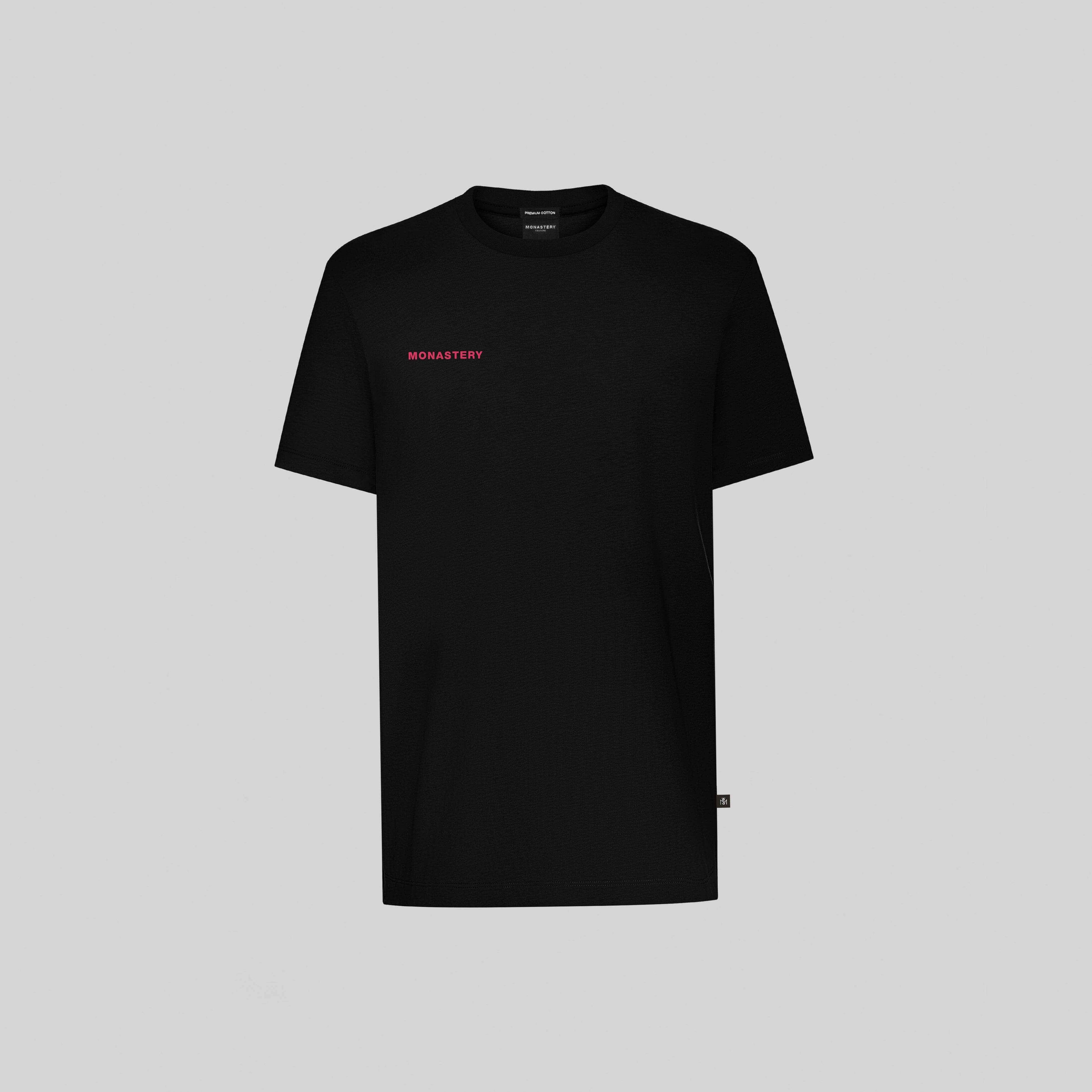 AGER T-SHIRT MEN BLACK - Monastery
