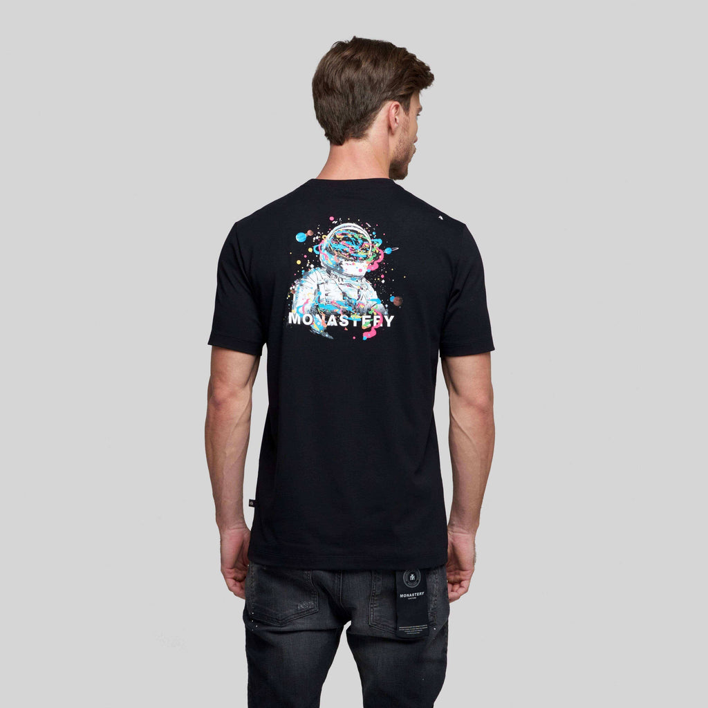 AGER T-SHIRT MEN BLACK - Monastery