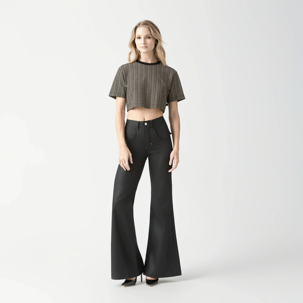 ALEXIA CROP TOP WOMEN BLACK - Monastery | Tienda Oficial Colombia