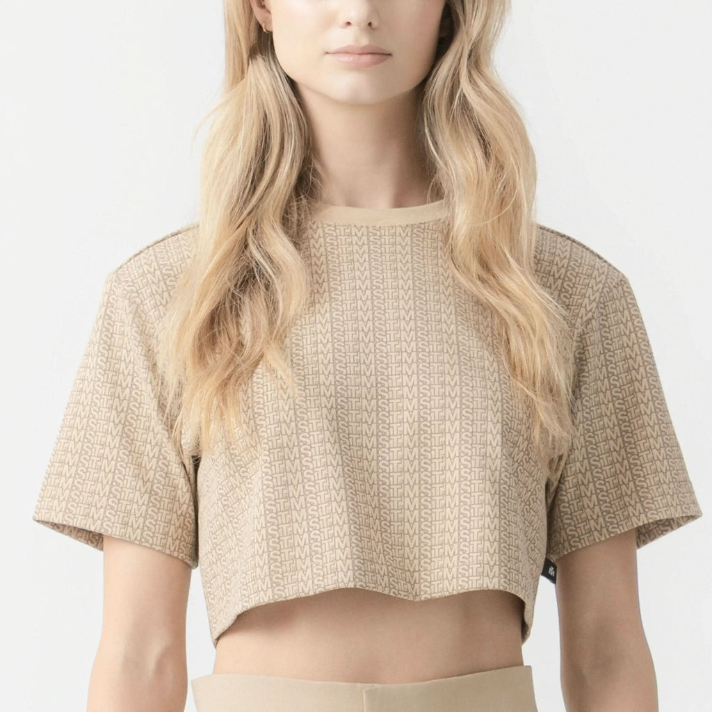 ALEXIA CROP TOP WOMEN IRISH CREAM - Monastery | Tienda Oficial Colombia