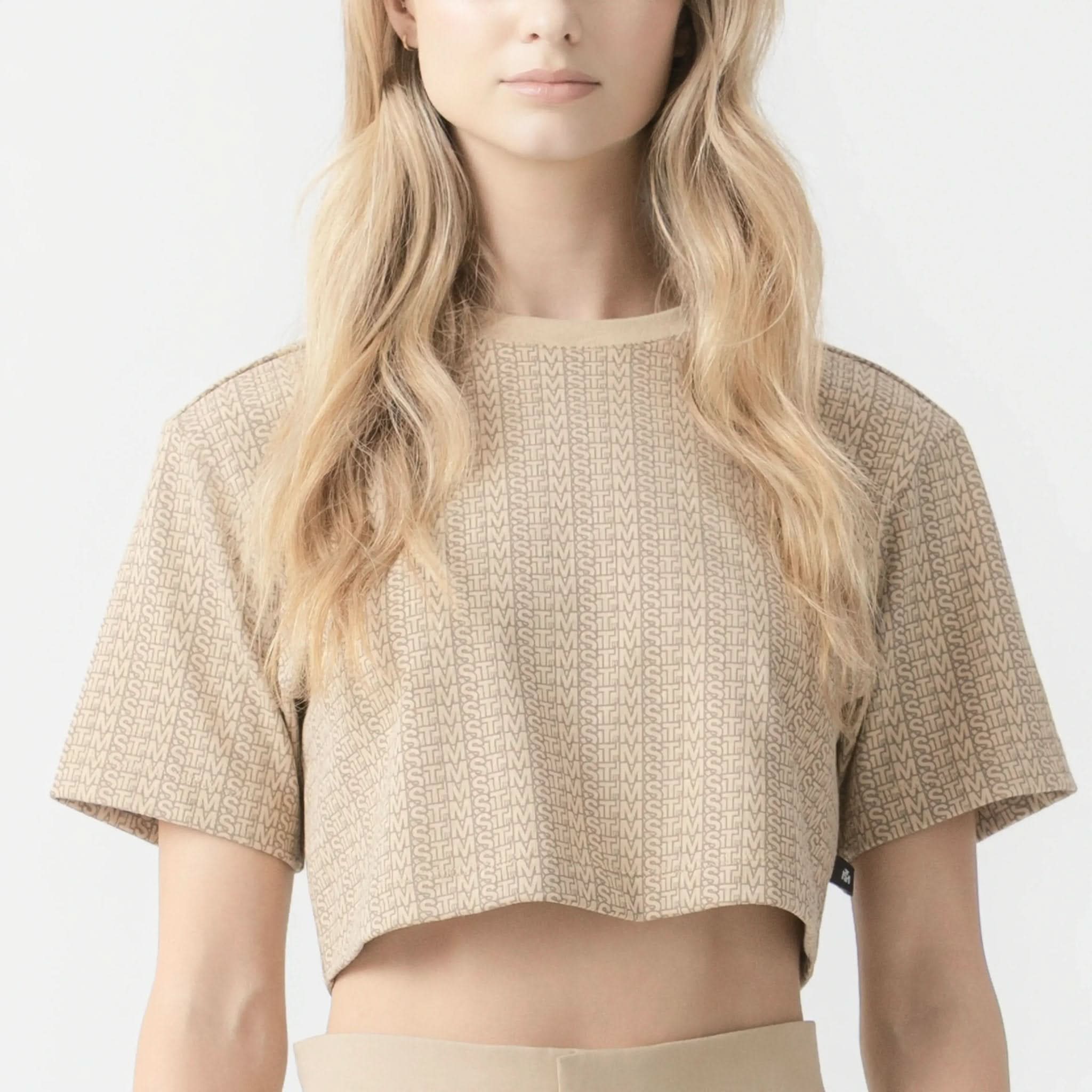 ALEXIA CROP TOP WOMEN IRISH CREAM - Monastery | Tienda Oficial Colombia