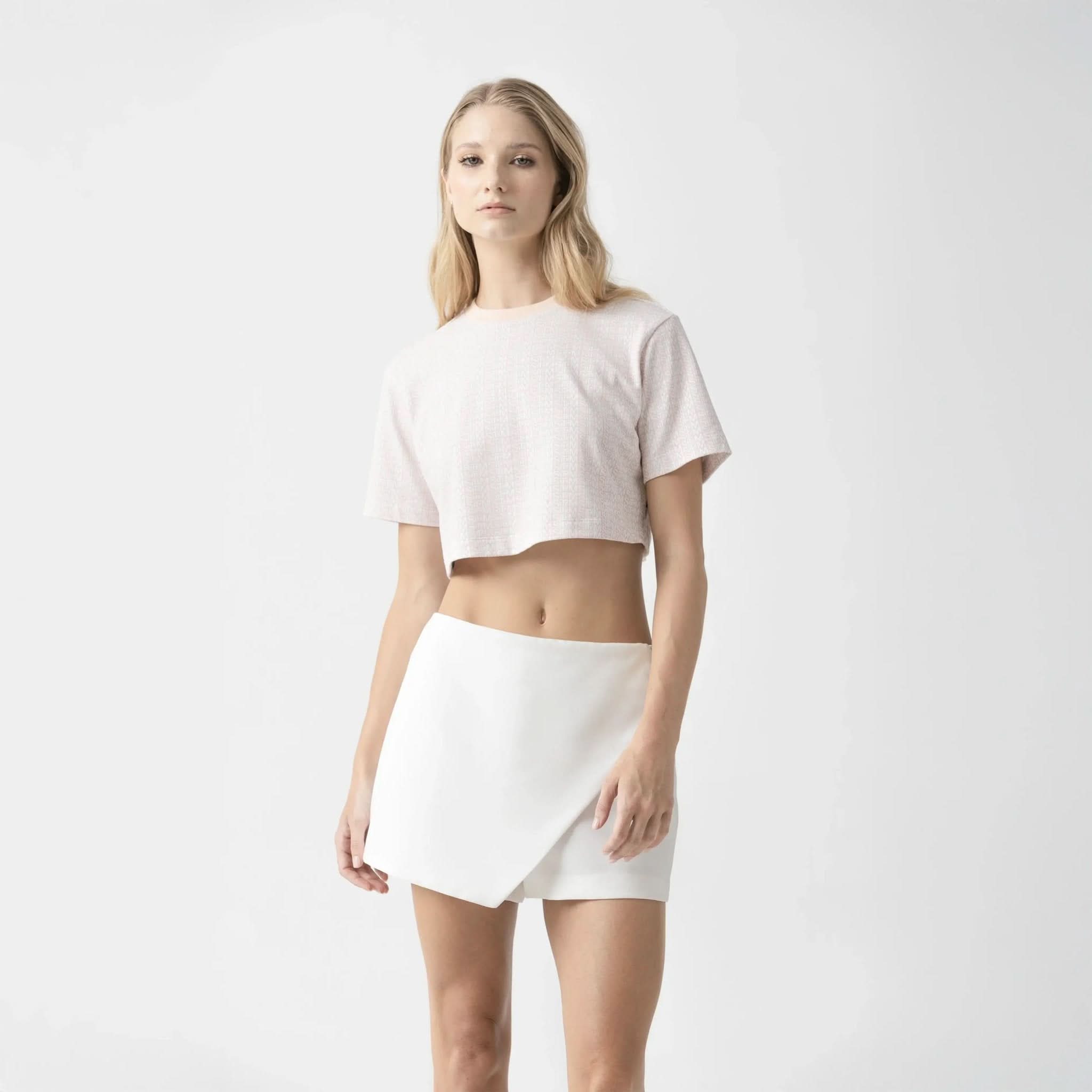 ALEXIA CROP TOP WOMEN WHITE - Monastery | Tienda Oficial Colombia
