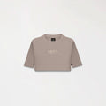 AMAL CROP TOP WOMEN TAUPE GRAY - Monastery | Tienda Oficial Colombia