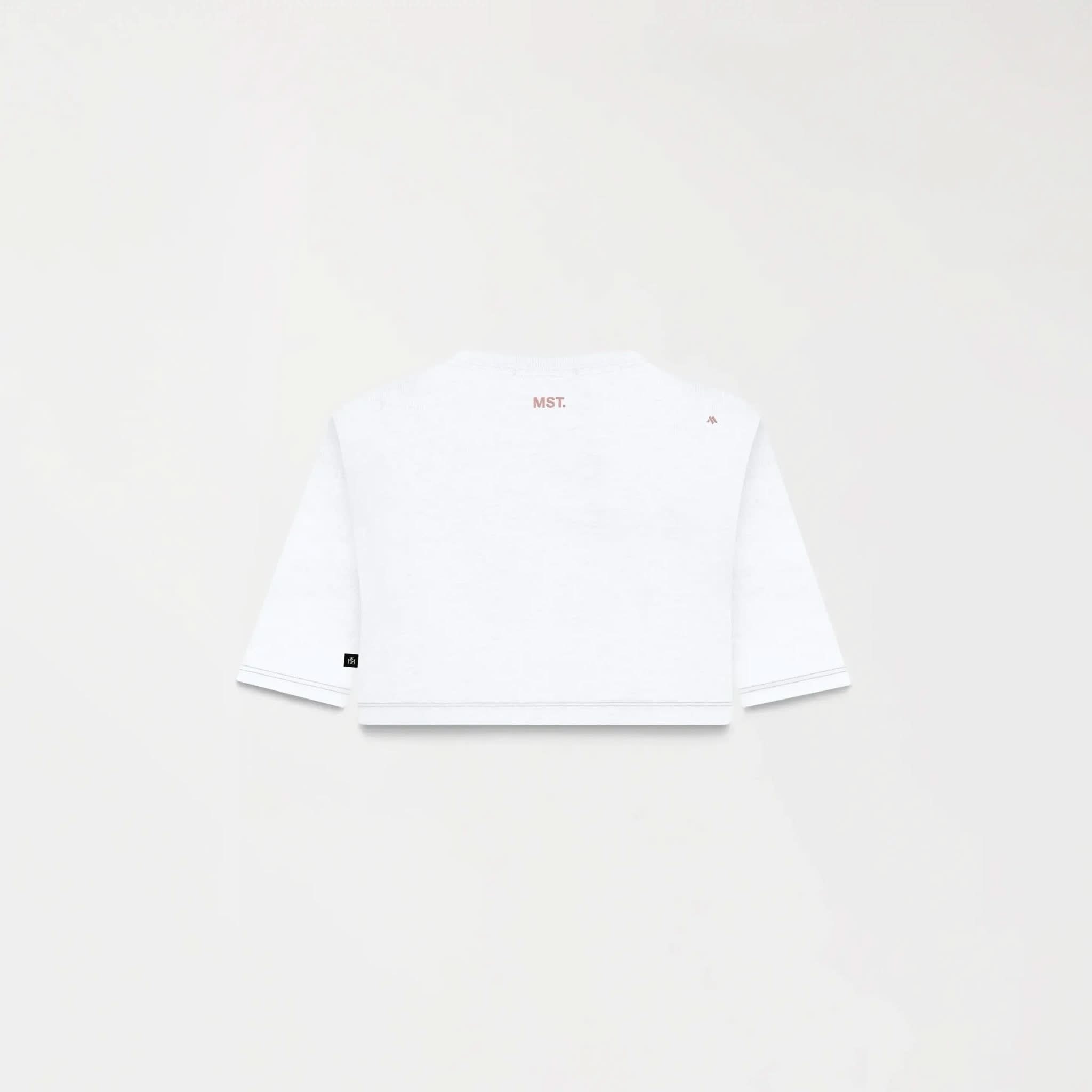 AMAL CROP TOP WOMEN WHITE - Monastery | Tienda Oficial Colombia