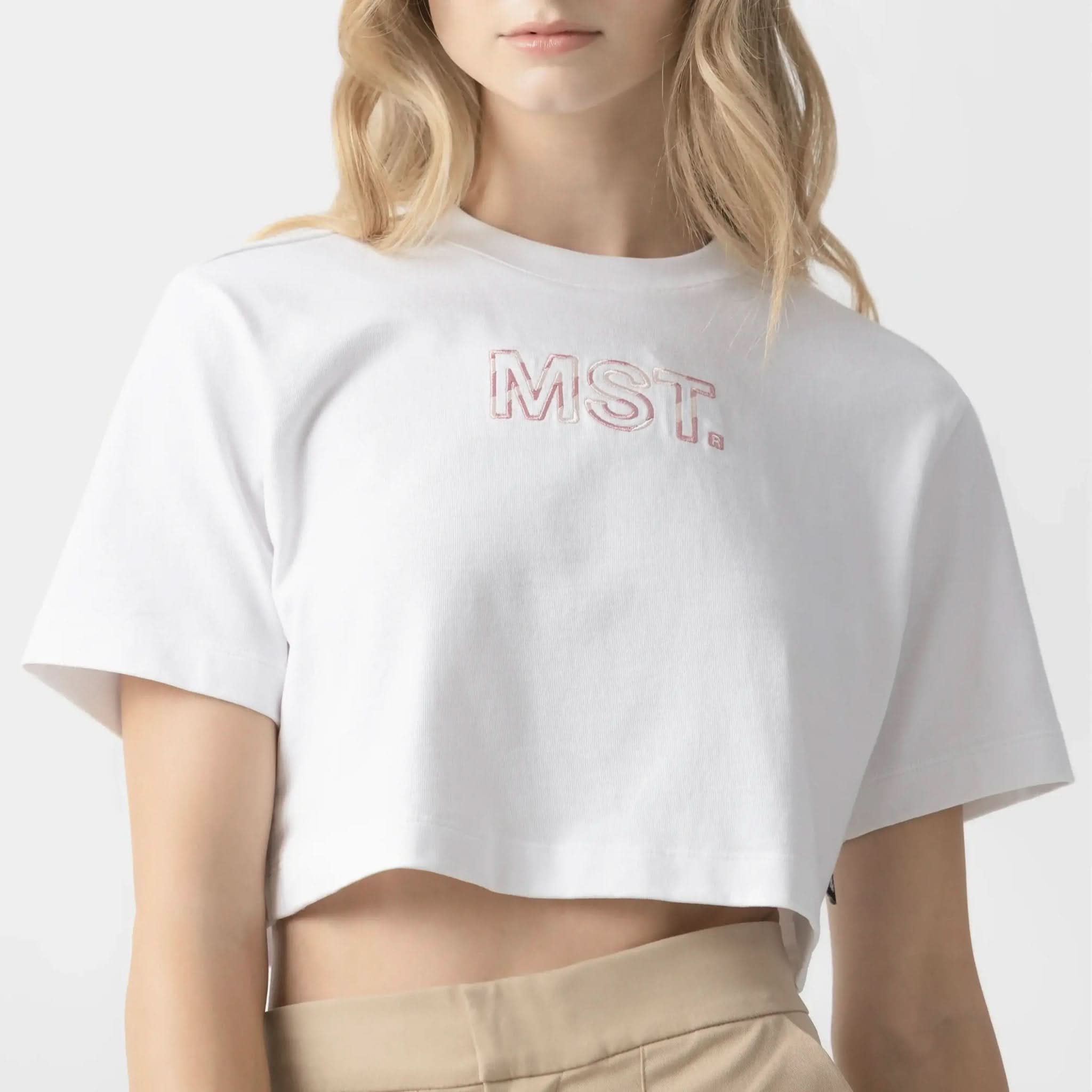 AMAL CROP TOP WOMEN WHITE - Monastery | Tienda Oficial Colombia