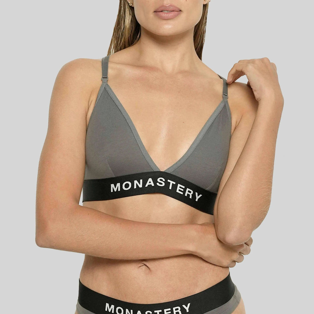 ANTONELLA GRAY CLASSIC BRA - Monastery